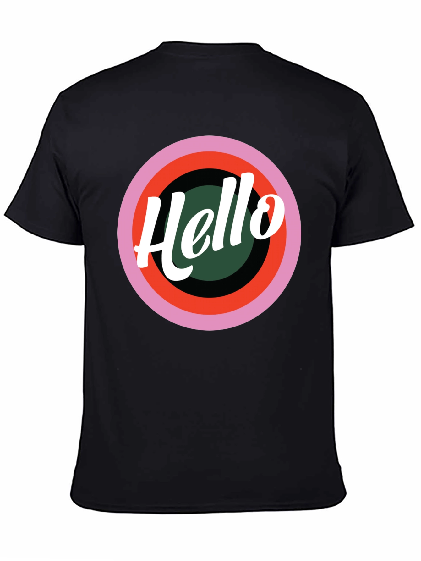 Hello Retro Graphic Tee - Stylish Casual T-Shirt