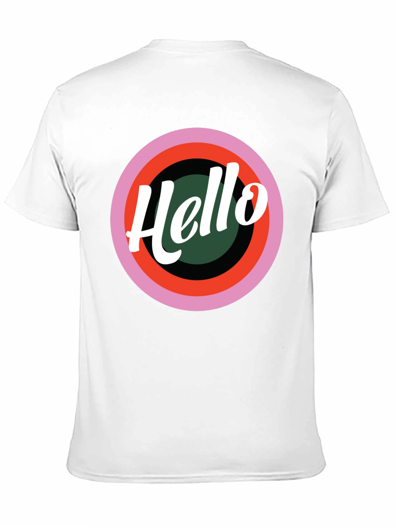 Hello Retro Graphic Tee - Stylish Casual T-Shirt