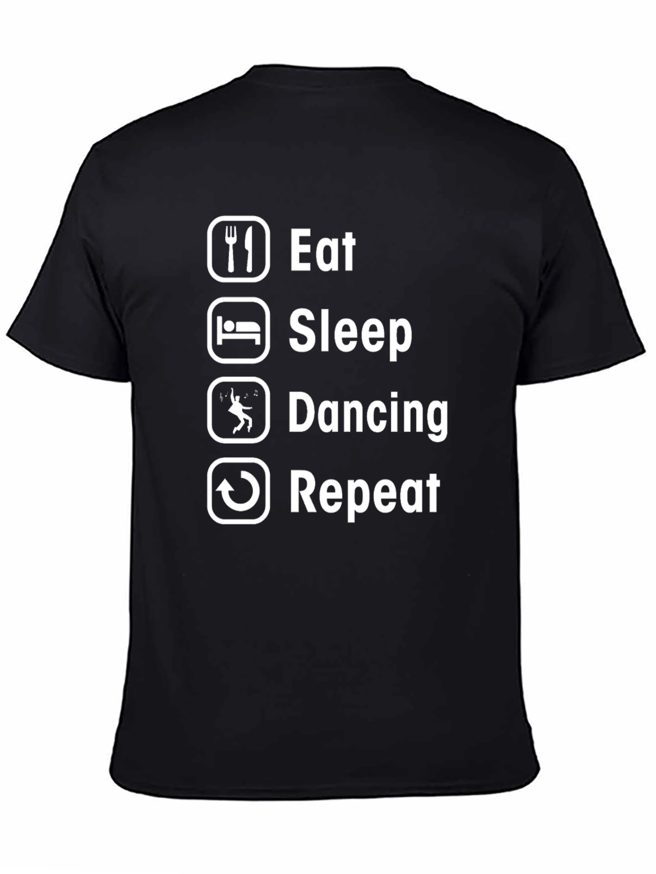 Eat Sleep Dancing Repeat Graphic Tee