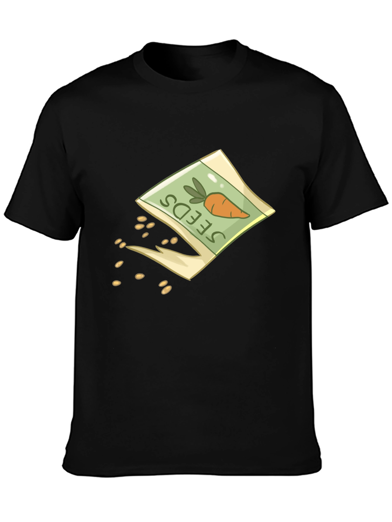 Carrot Seeds T-Shirt - Gardening Novelty Tee