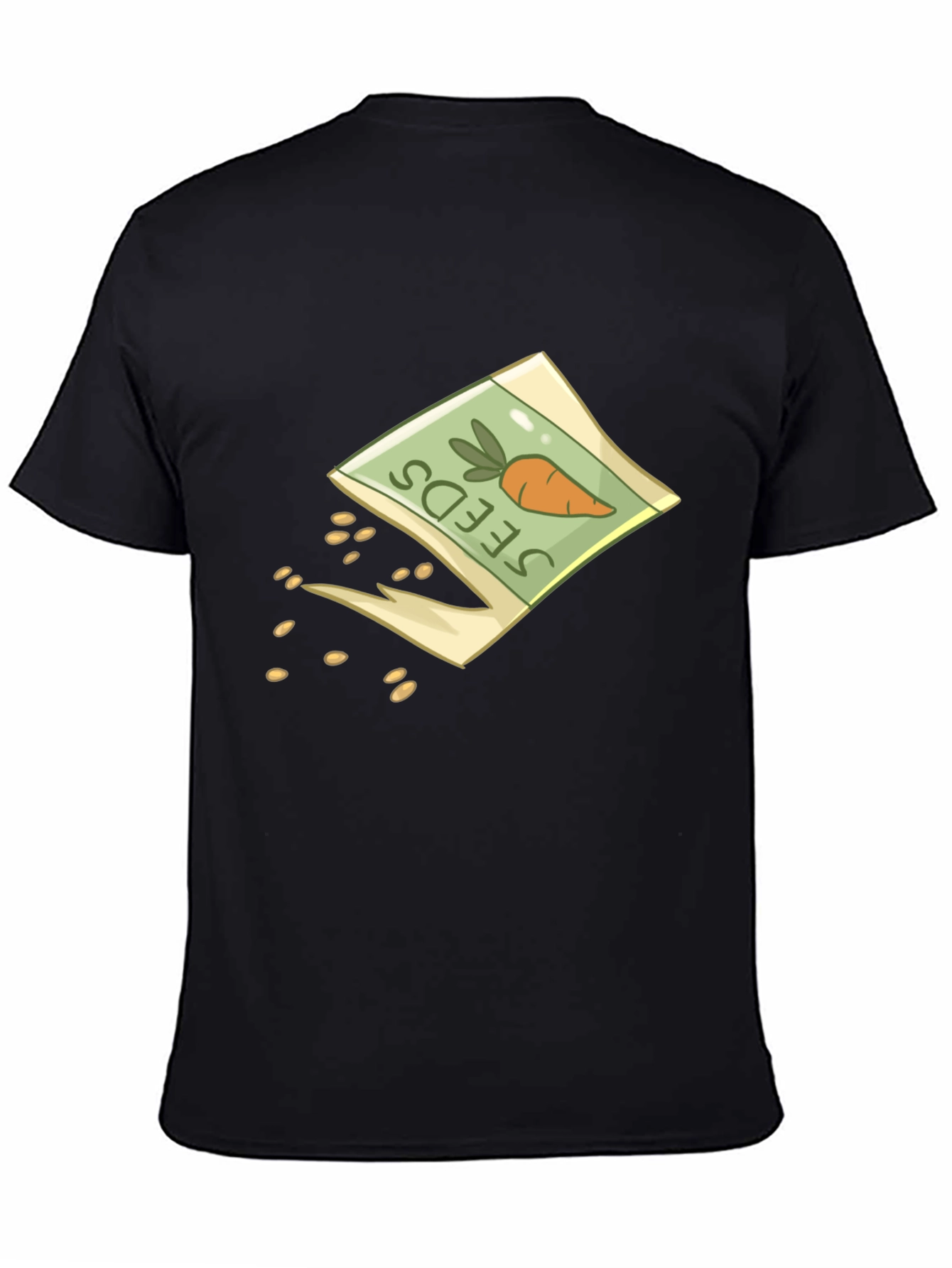 Carrot Seeds T-Shirt - Gardening Novelty Tee