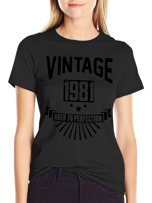 Vintage 1981 Aged to Perfection T-Shirt
