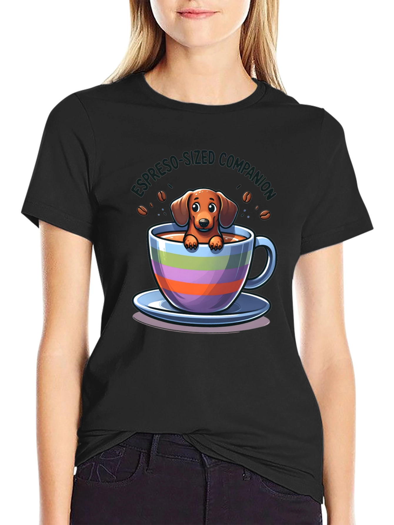 Espresso Dachshund T-Shirt