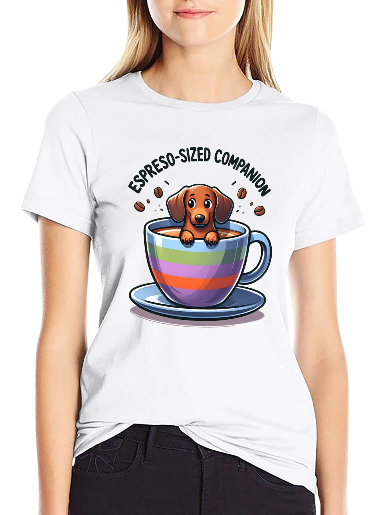 Espresso Dachshund T-Shirt