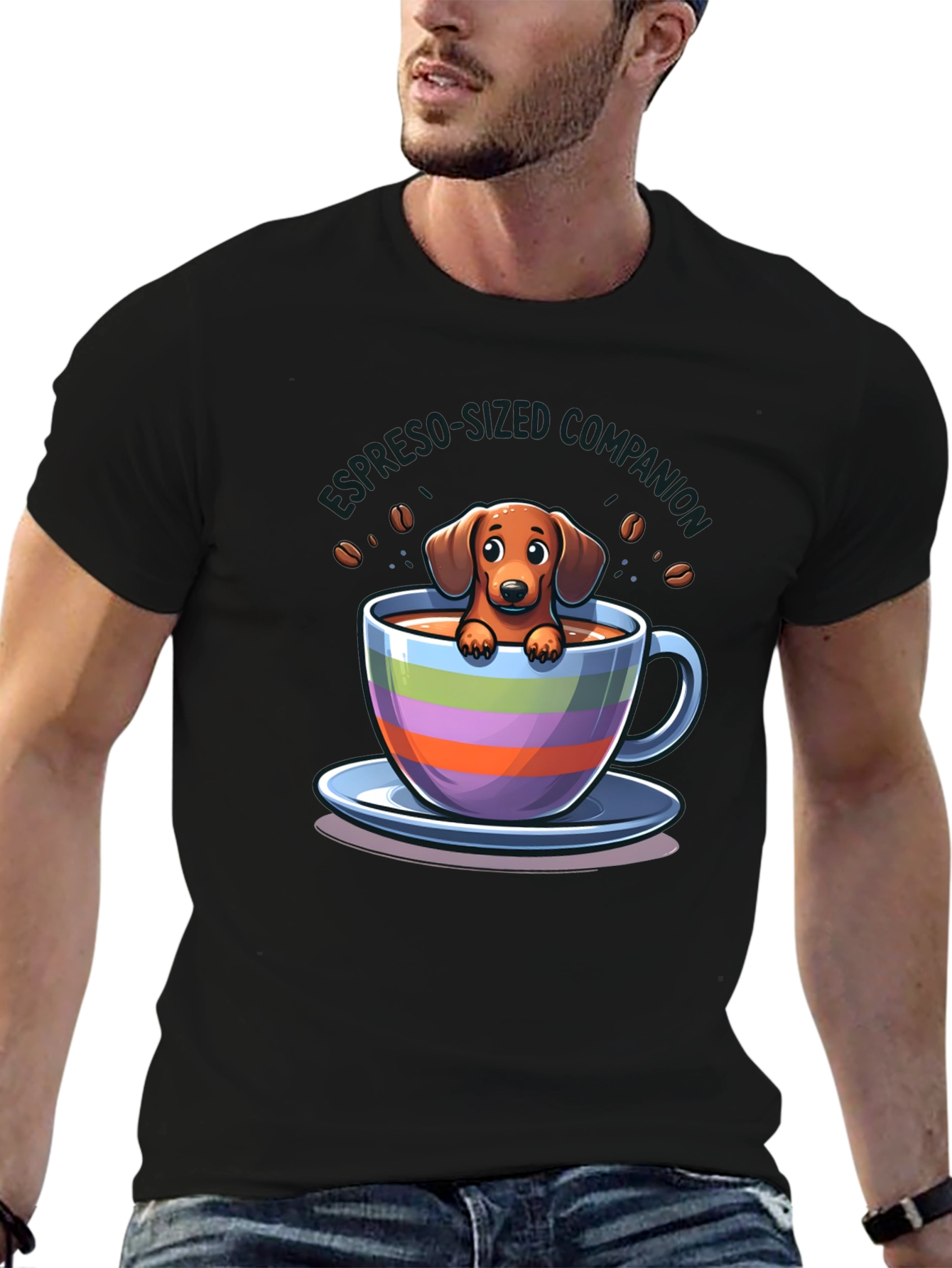 Espresso Dachshund T-Shirt