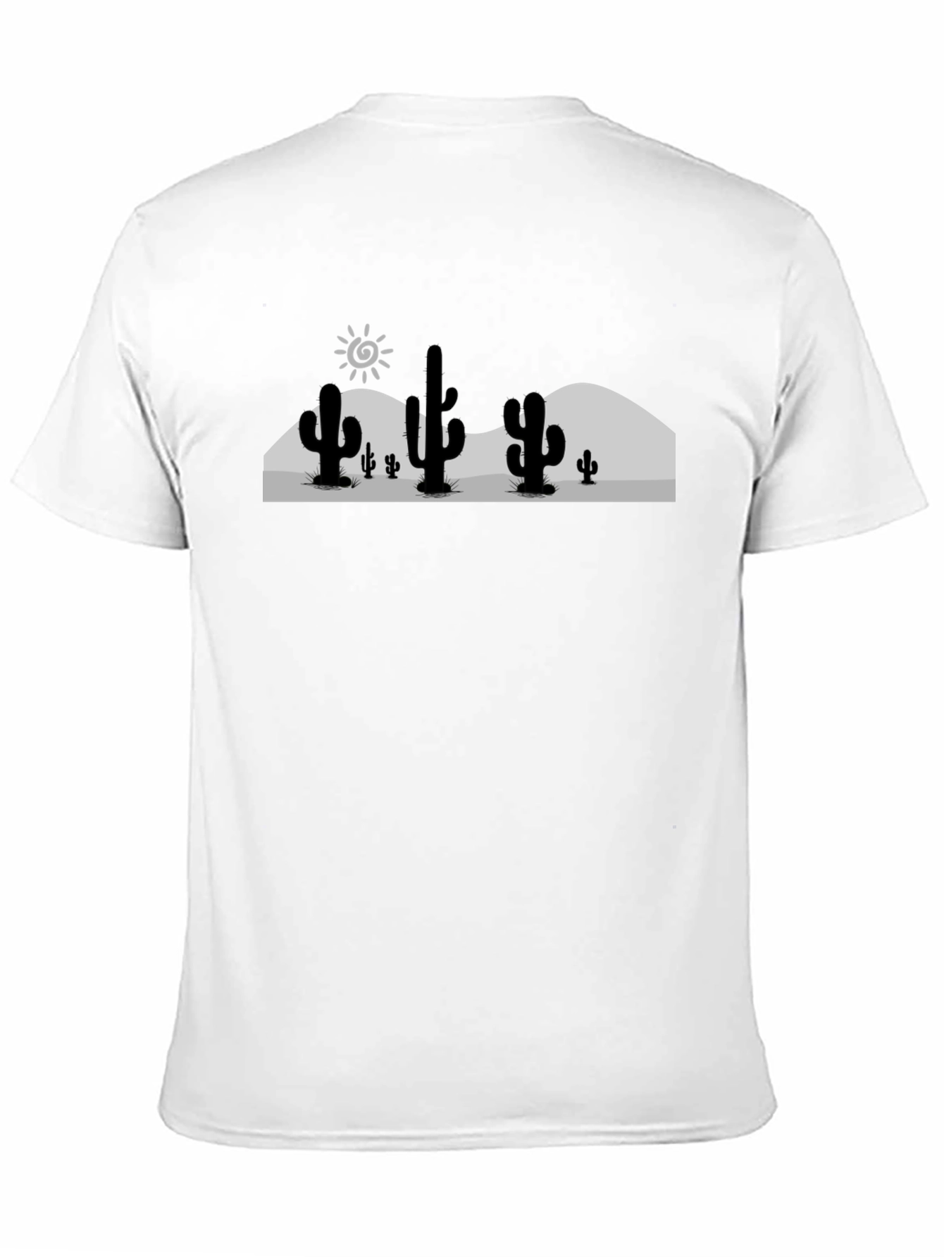 Cactus Graphic Tee - Desert Landscape Print