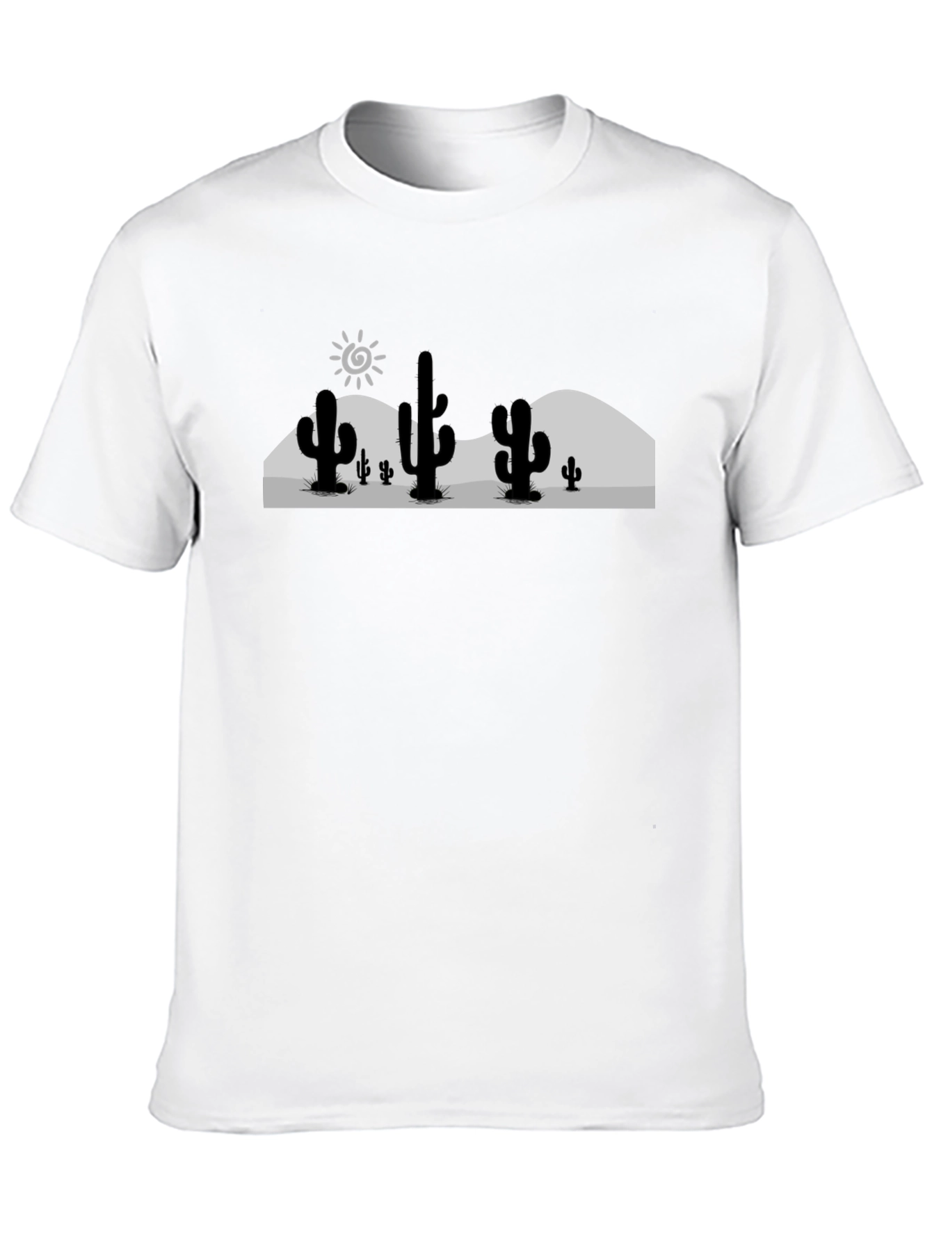 Cactus Graphic Tee - Desert Landscape Print