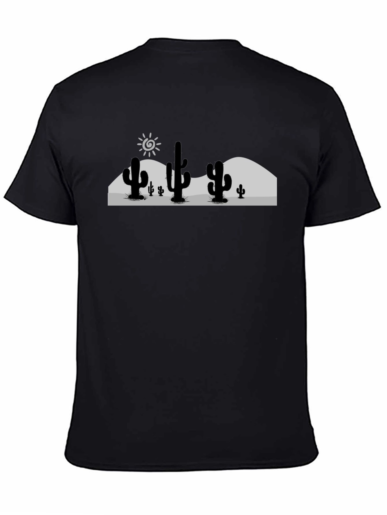 Cactus Graphic Tee - Desert Landscape Print