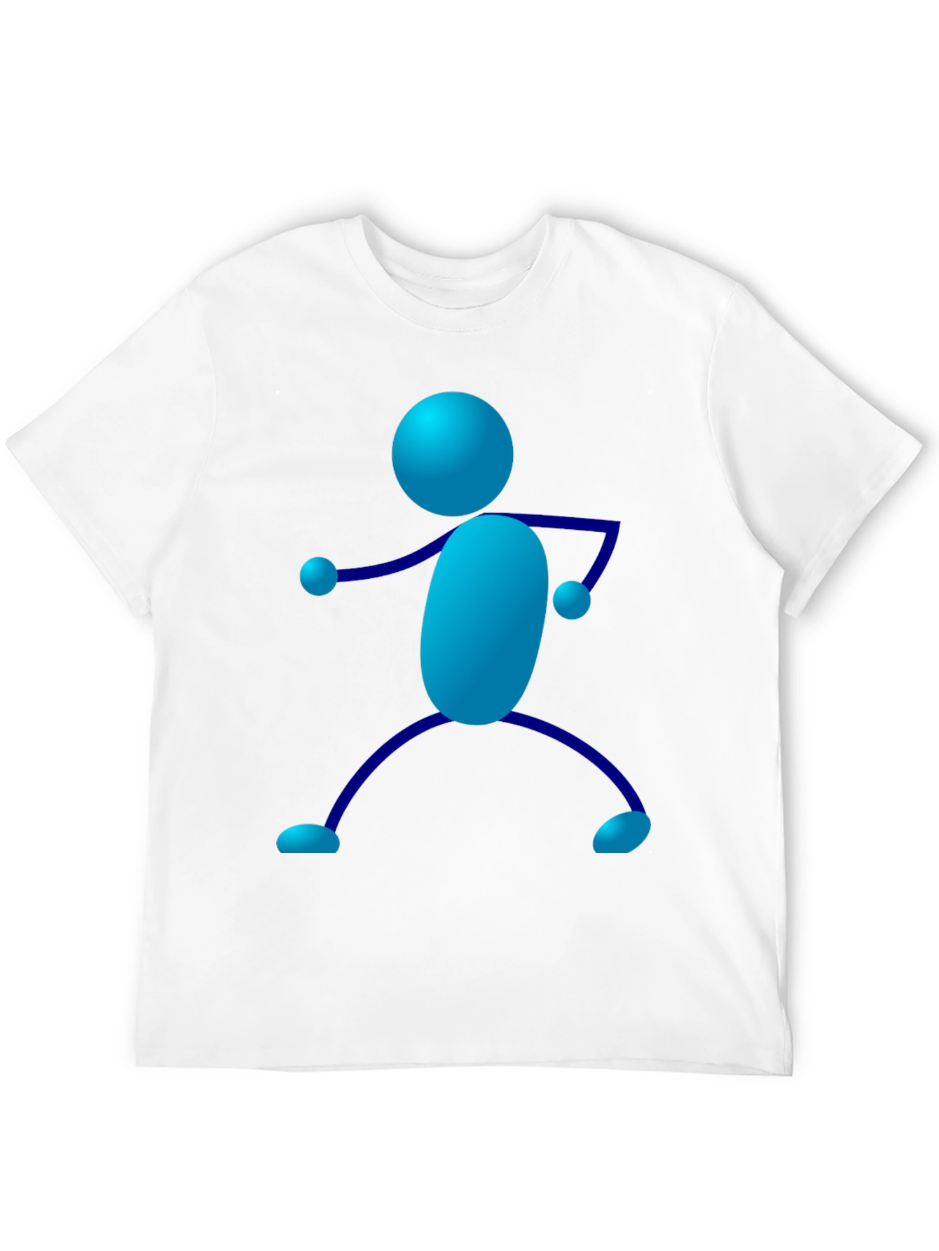 Fun Stick Figure Graphic Tee