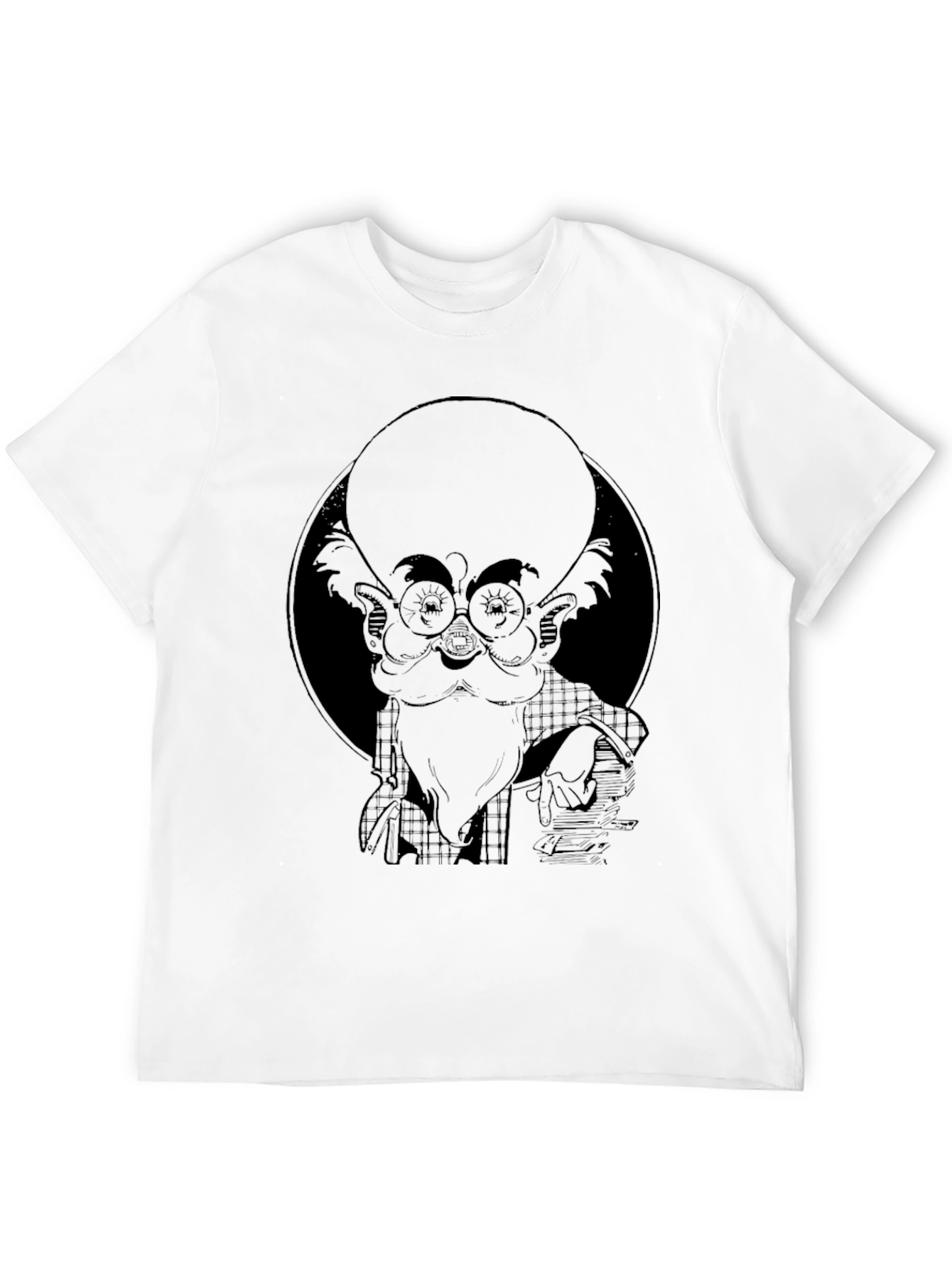 Cartoon Character Graphic Print T-Shirt