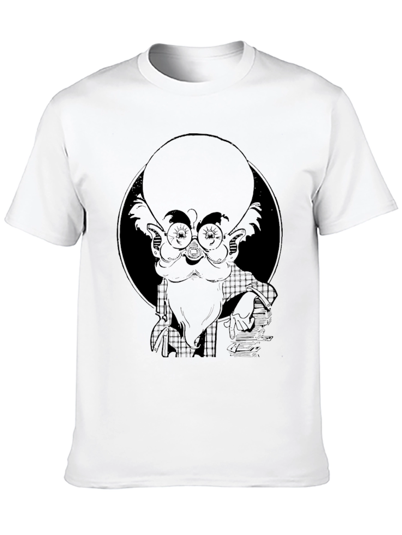 Cartoon Character Graphic Print T-Shirt