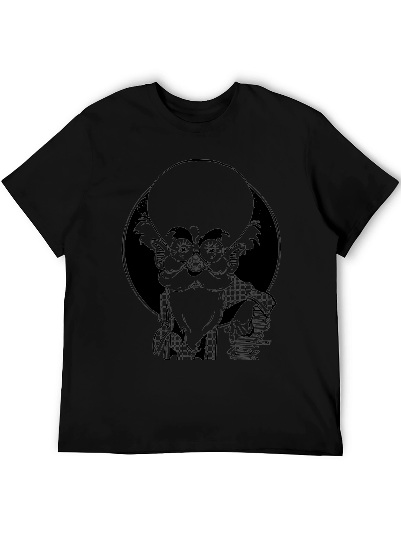 Cartoon Character Graphic Print T-Shirt