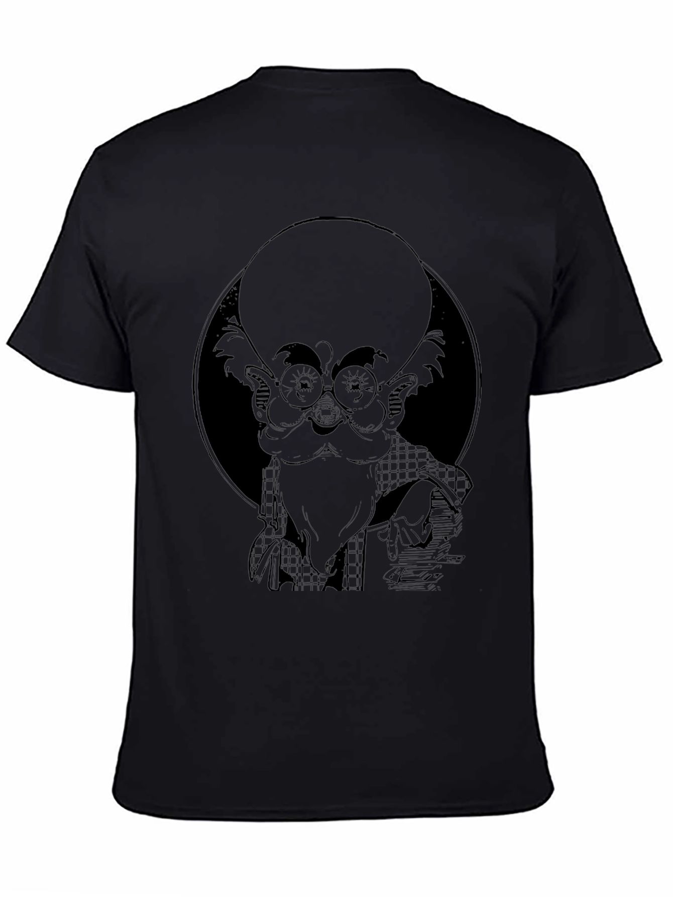 Cartoon Character Graphic Print T-Shirt