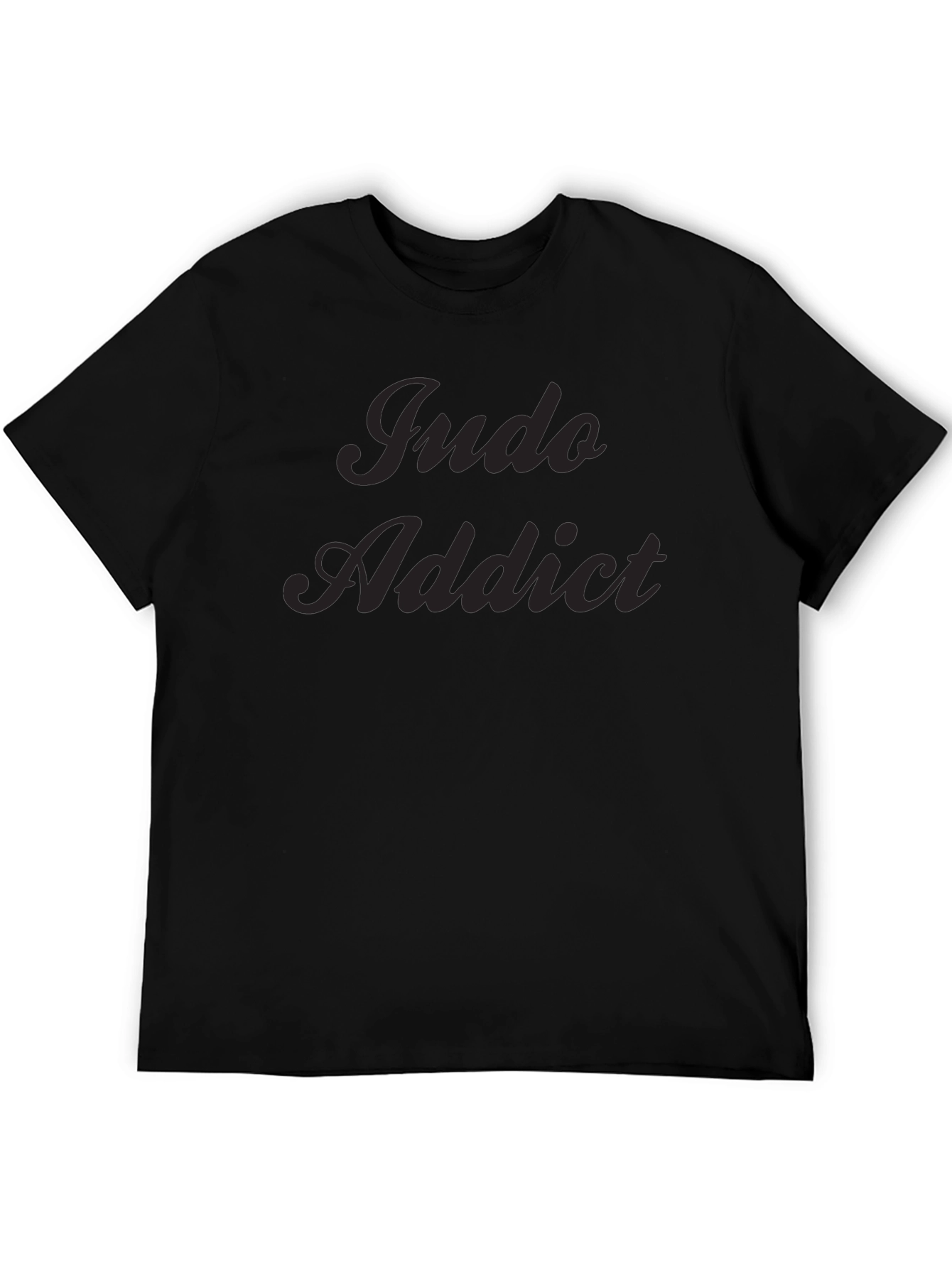 Judo Addict Black T-Shirt Mens Fashion Tee