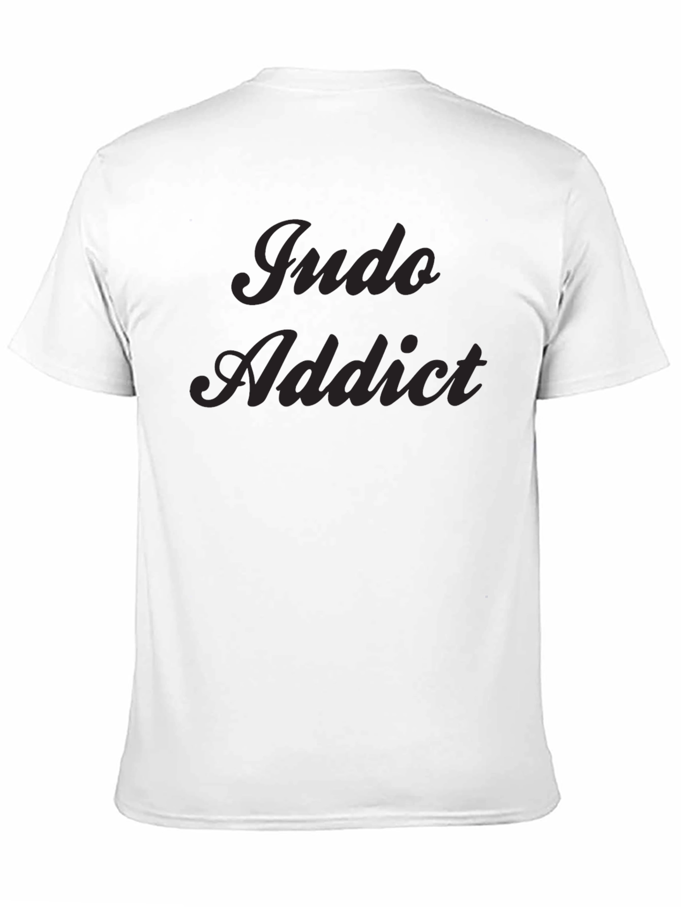 Judo Addict Black T-Shirt Mens Fashion Tee