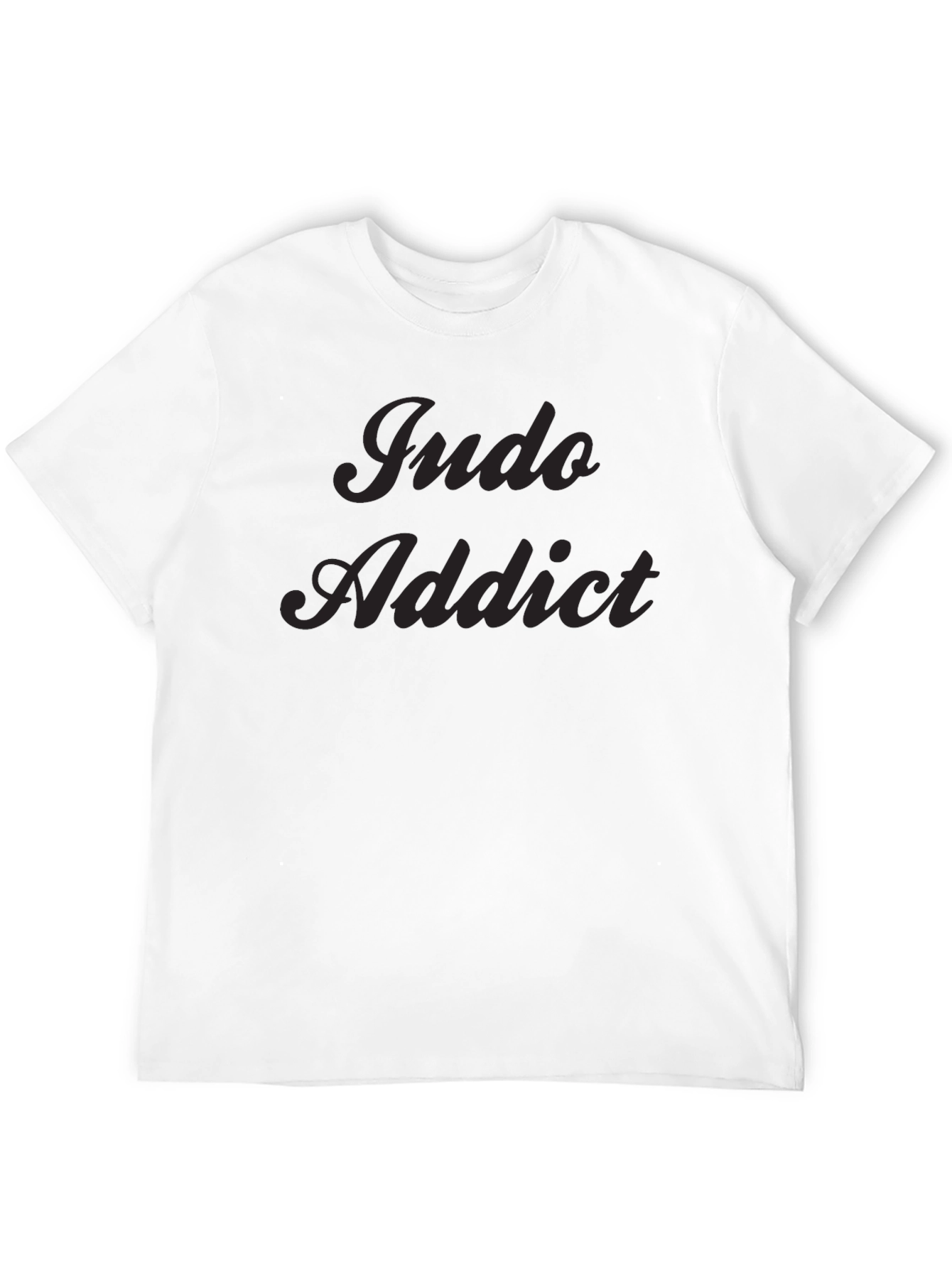 Judo Addict Black T-Shirt Mens Fashion Tee