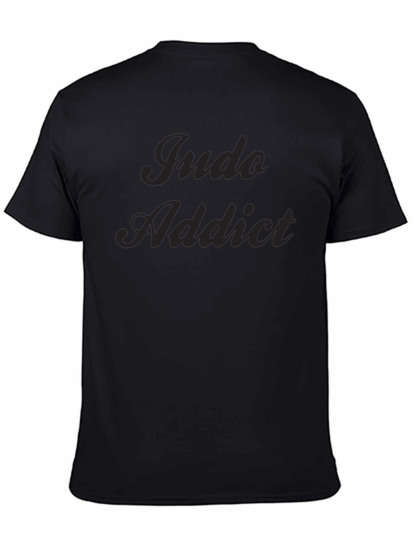 Judo Addict Black T-Shirt Mens Fashion Tee