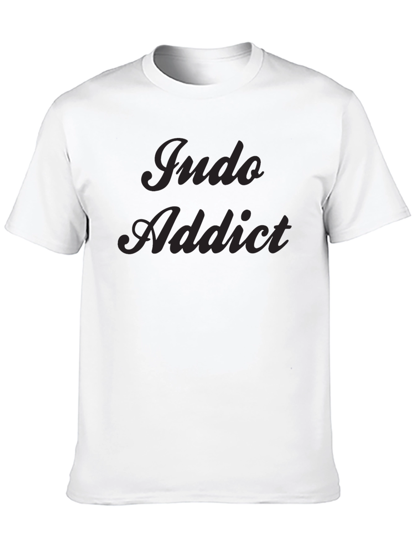 Judo Addict Black T-Shirt Mens Fashion Tee