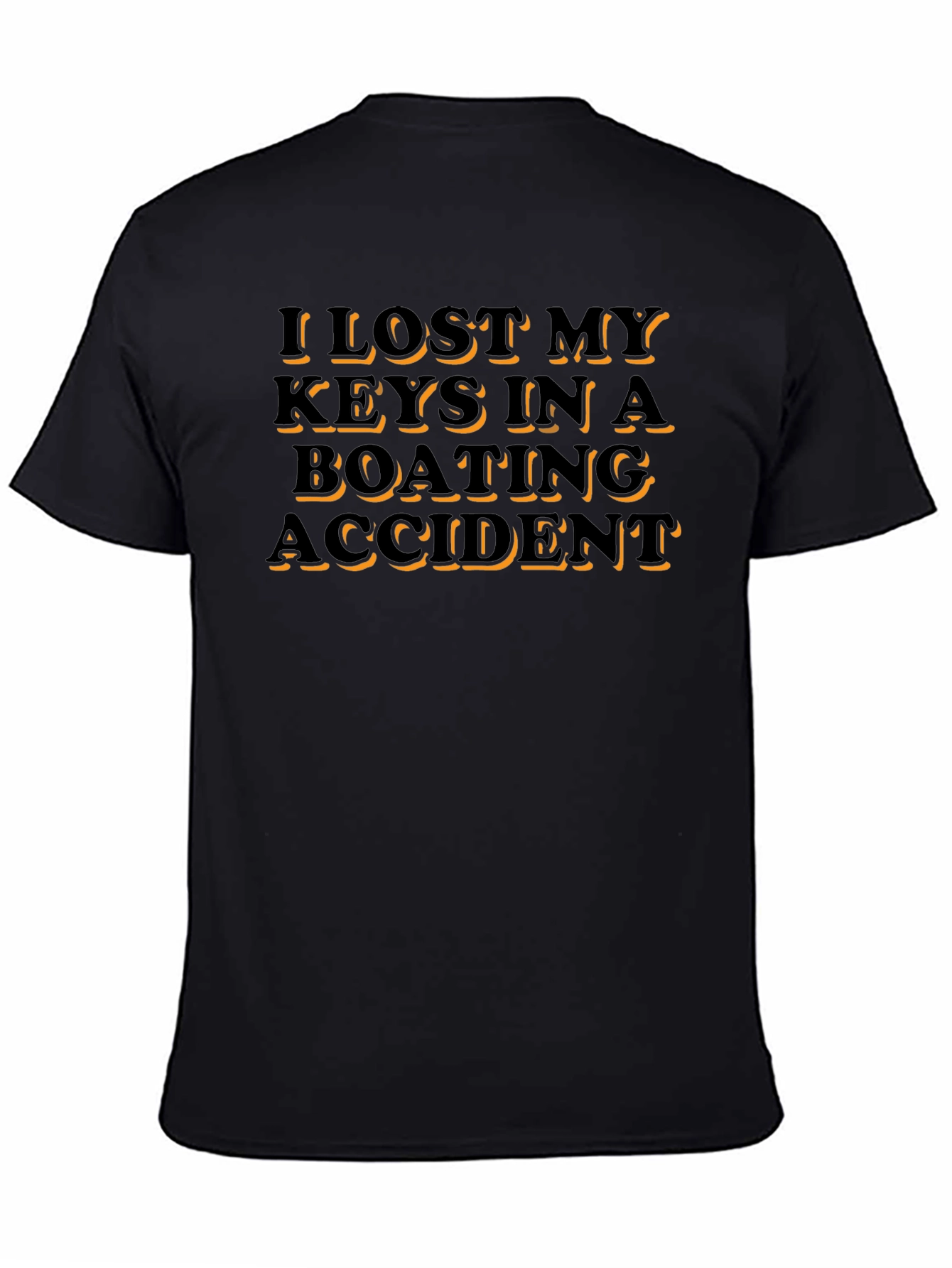 Humorous Keys Boating Accident Graphic Tee