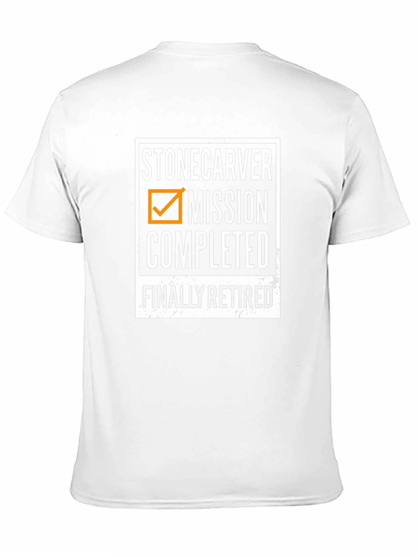 Stone Carver Mission Completed Retired T-Shirt