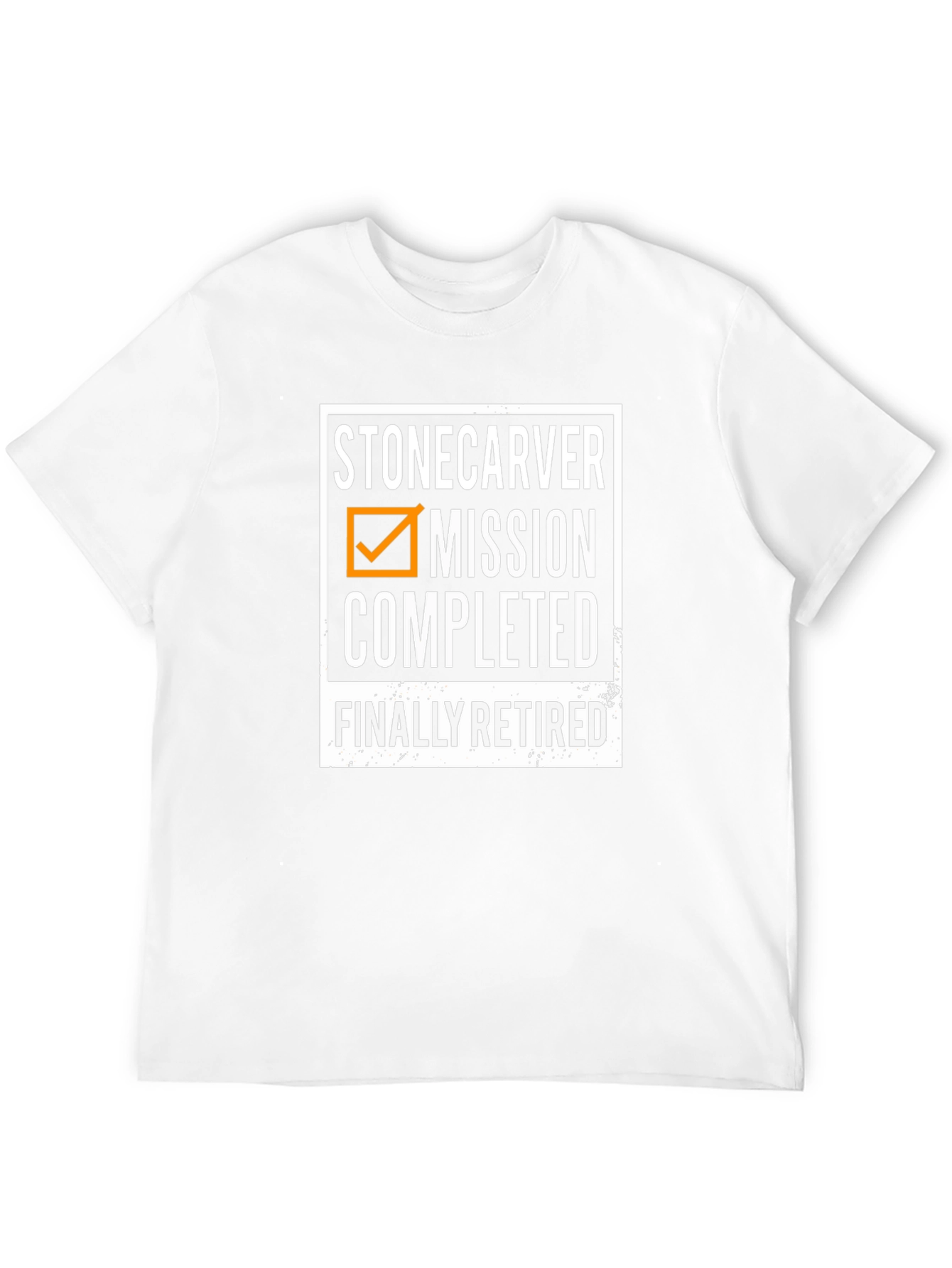 Stone Carver Mission Completed Retired T-Shirt