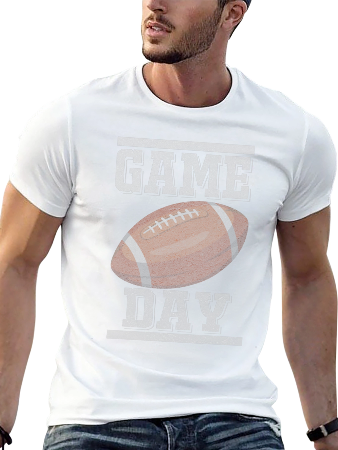 Game Day Football T-Shirt - Stylish & Comfortable