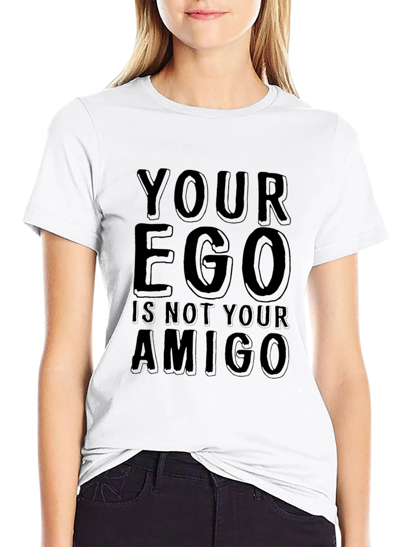 Ego Amigo Graphic Tee - Black T-Shirt