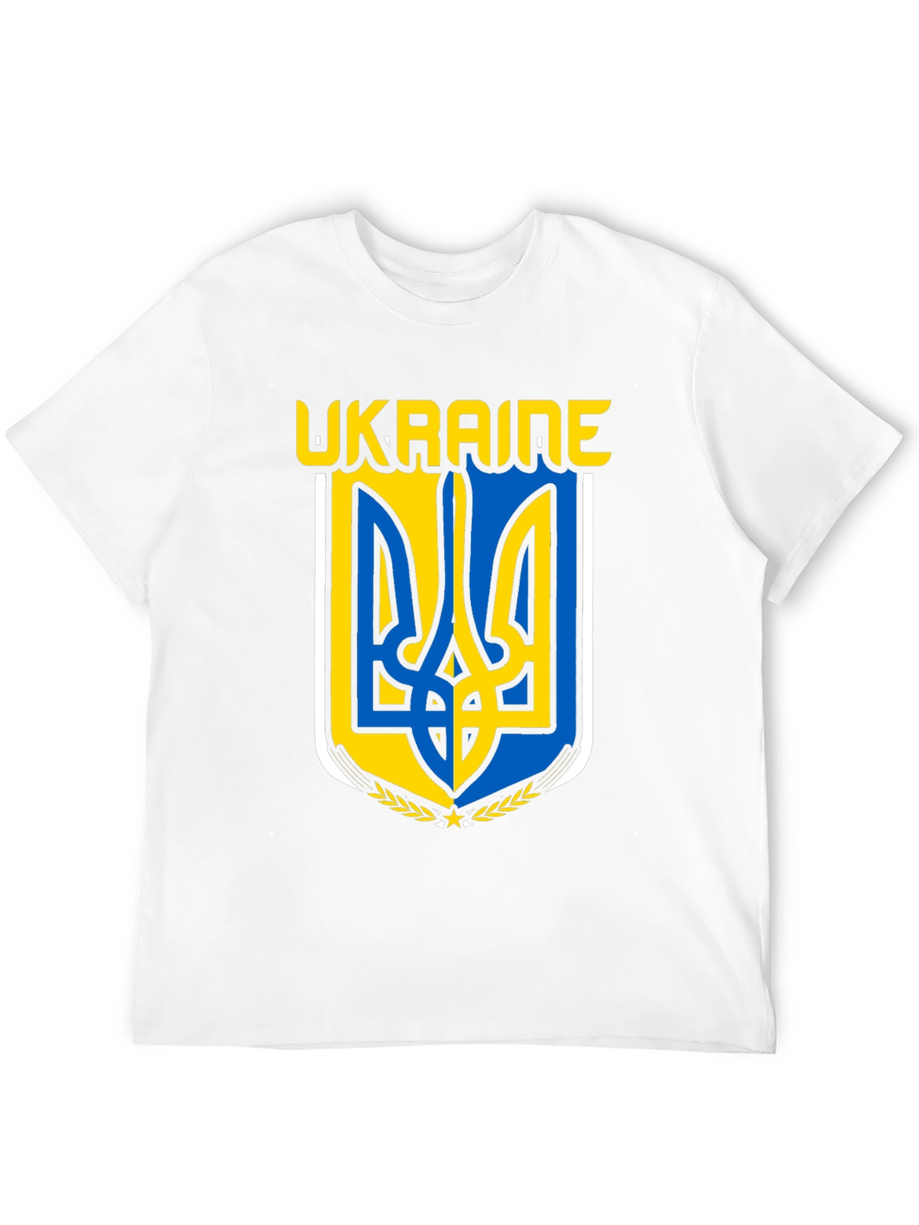 Ukraine Emblem Black T-Shirt