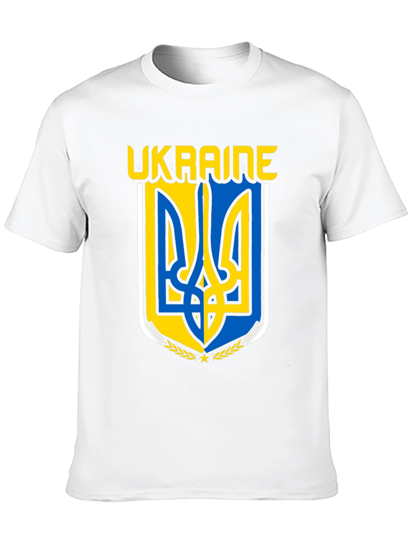 Ukraine Emblem Black T-Shirt