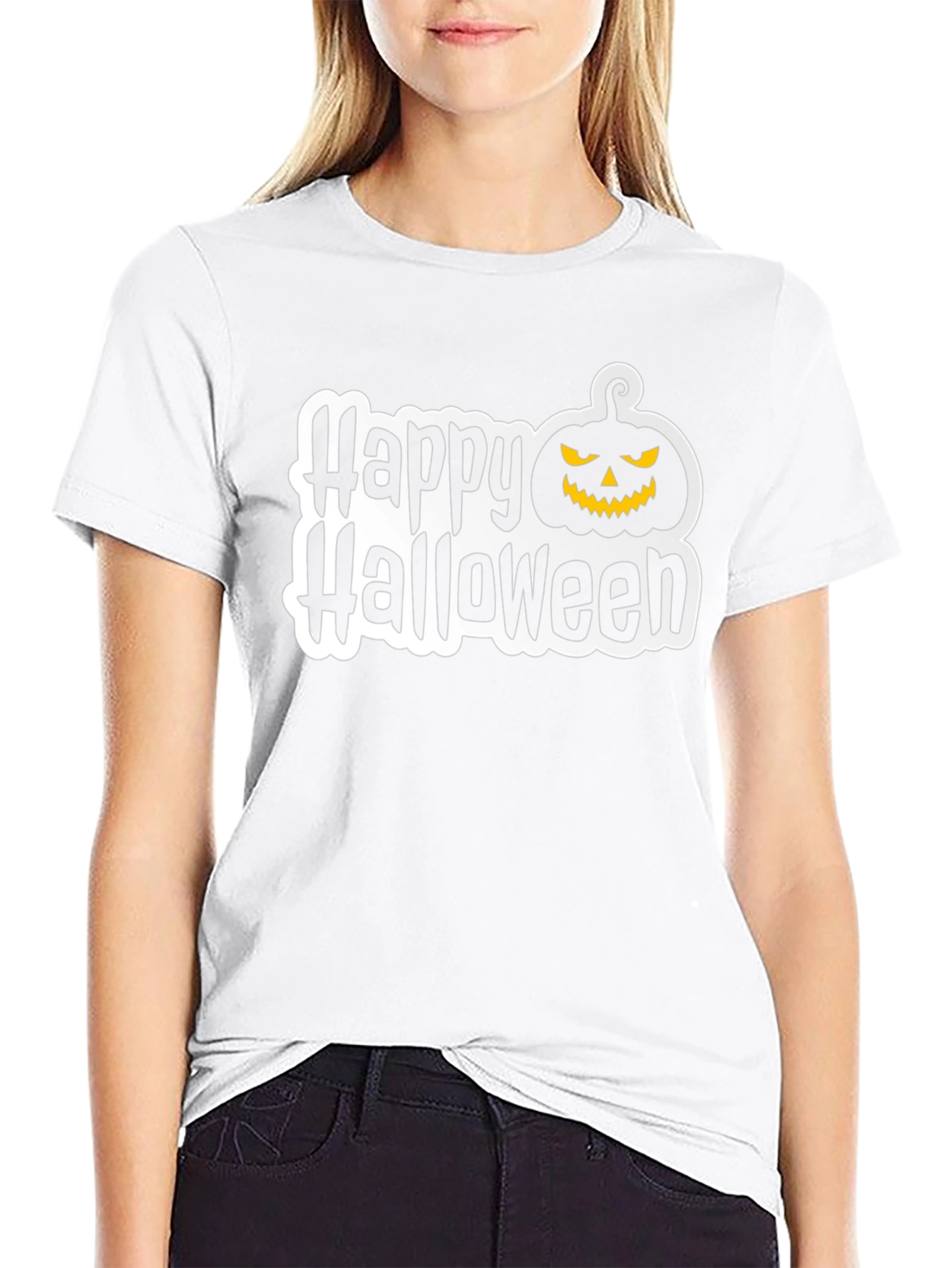 Happy Halloween Graphic T-Shirt - Spooky Season