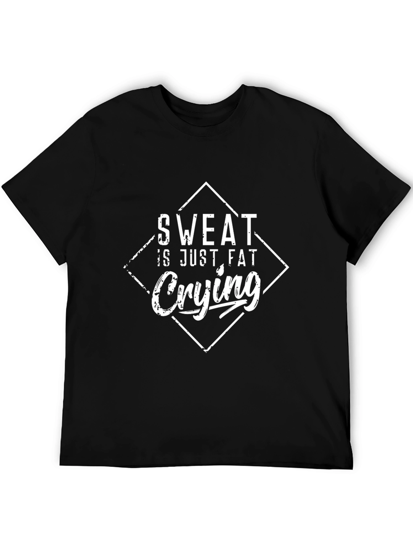 Sweat is Just Fat Crying Graphic Tee