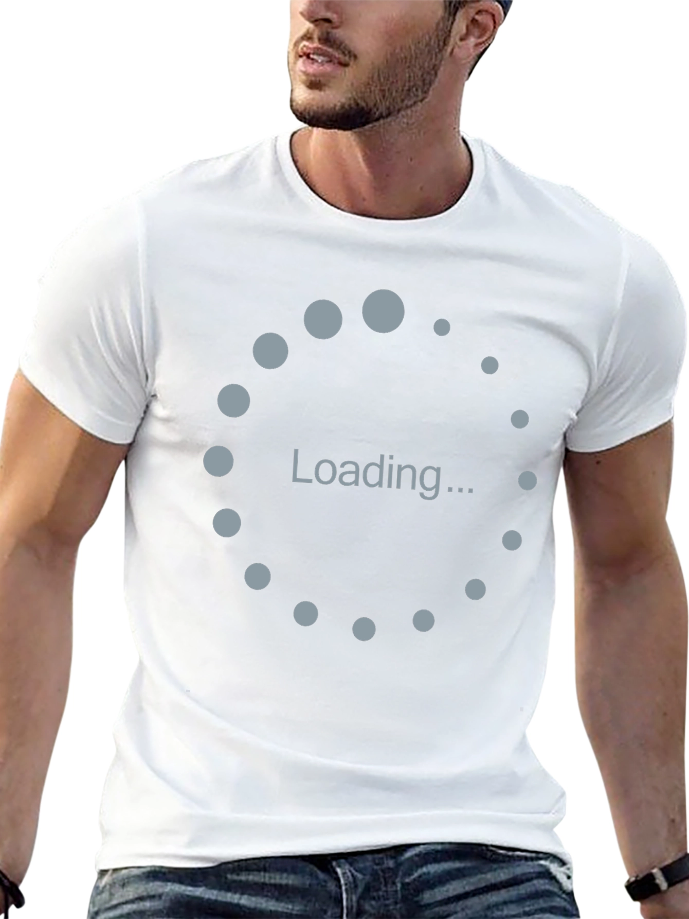 Loading Graphic Tee - Stylish Comfort