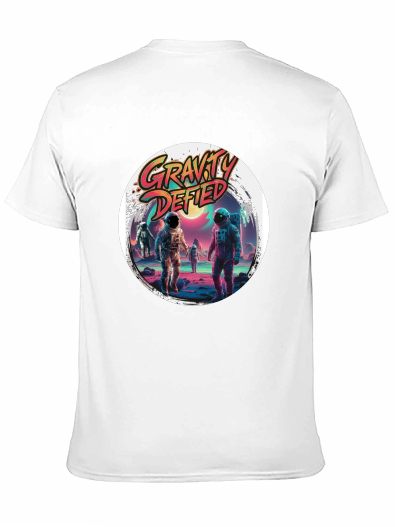 Gravity Defied Astronaut Graphic T-Shirt