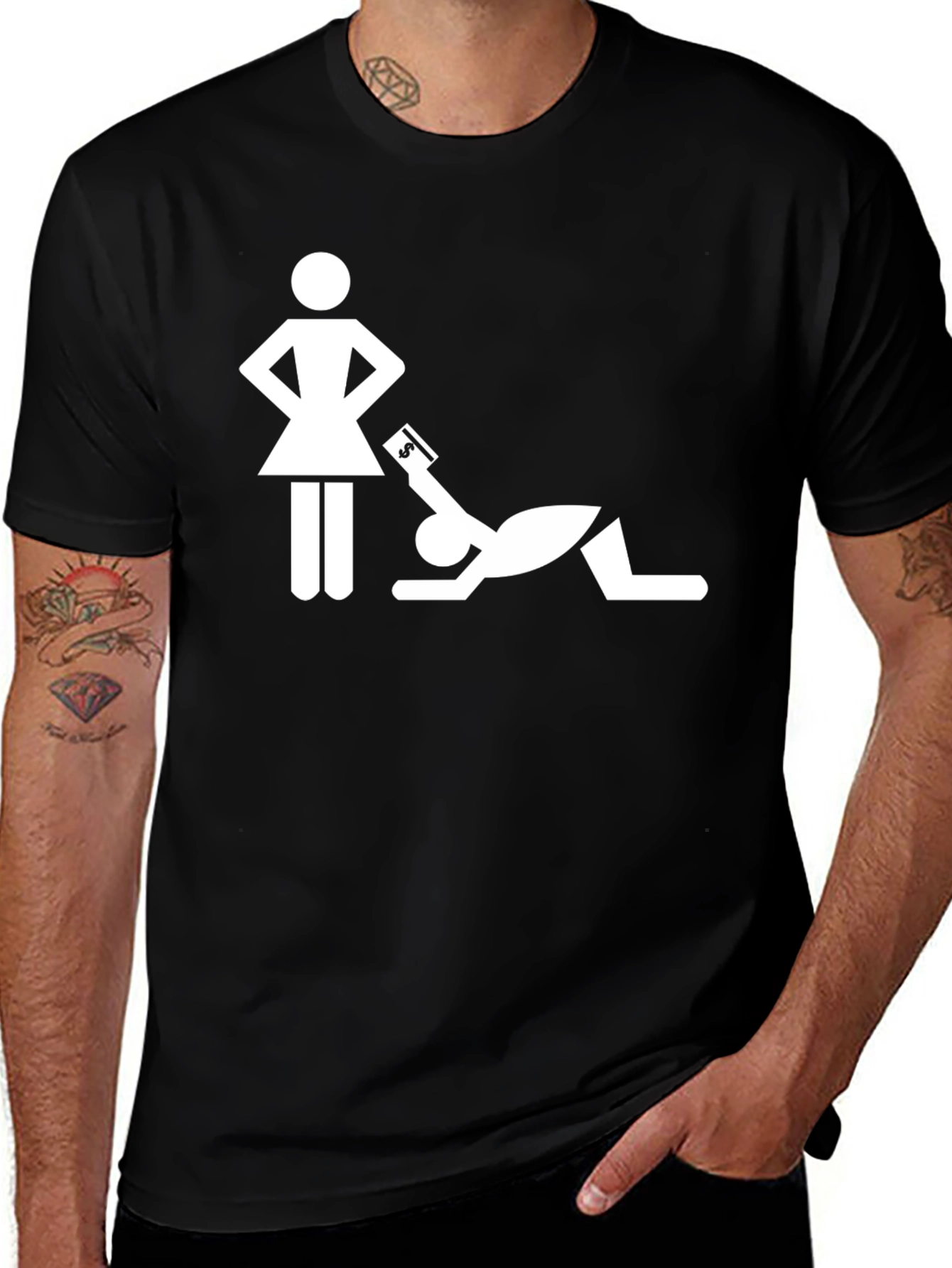 Funny Stick Figure T-Shirt