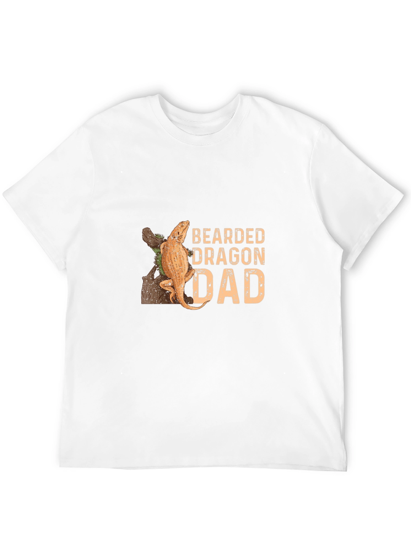 Bearded Dragon Dad T-Shirt - Reptile Lover Tee