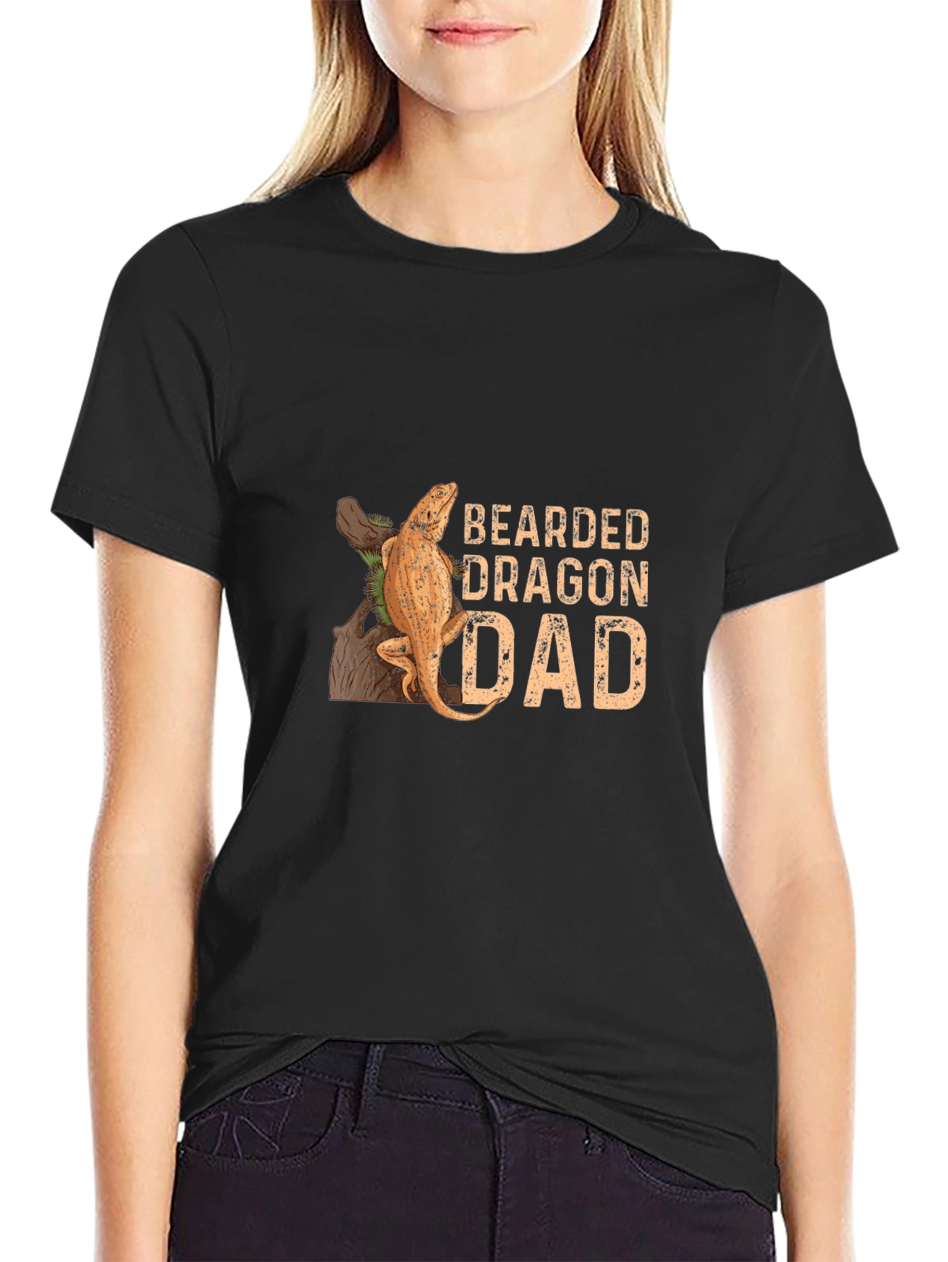Bearded Dragon Dad T-Shirt - Reptile Lover Tee