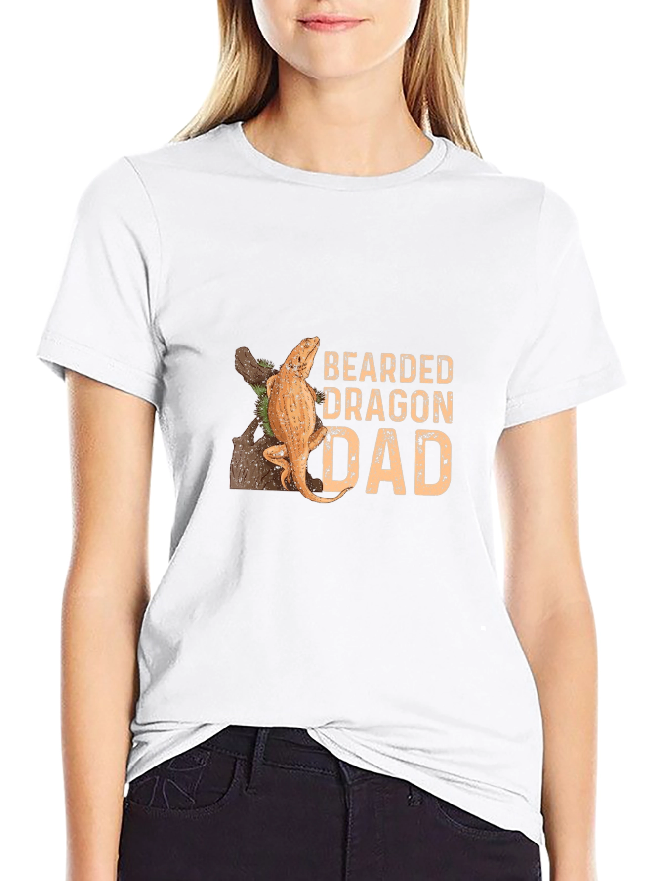 Bearded Dragon Dad T-Shirt - Reptile Lover Tee