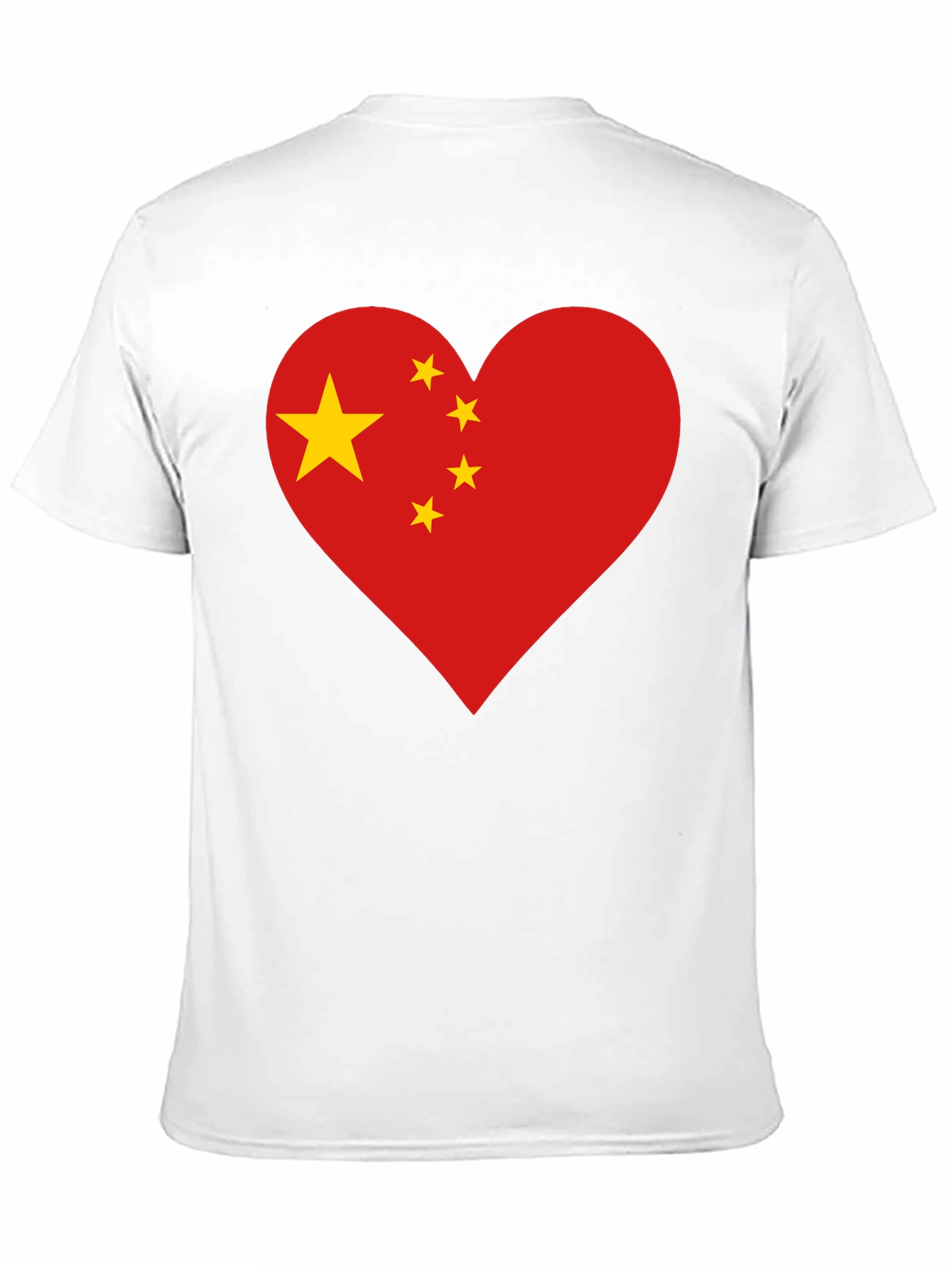China Flag Heart T-Shirt