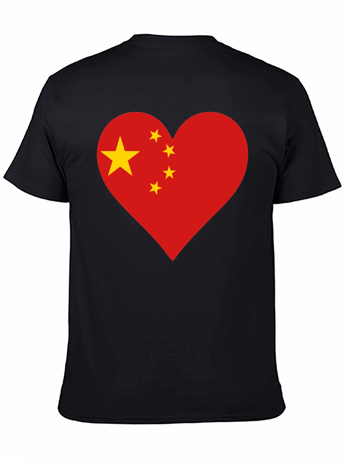 China Flag Heart T-Shirt