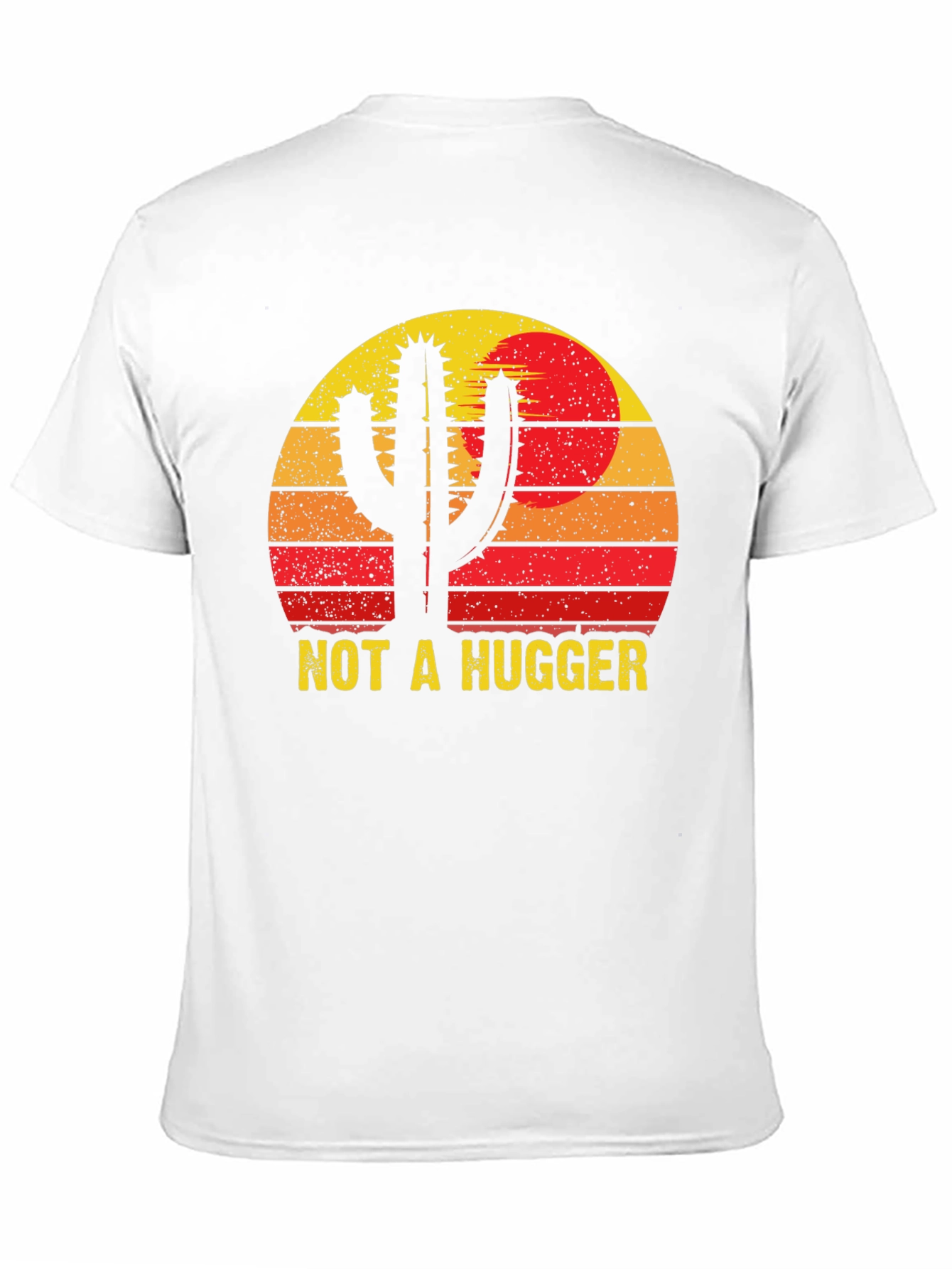 Not A Hugger Cactus Graphic Tee