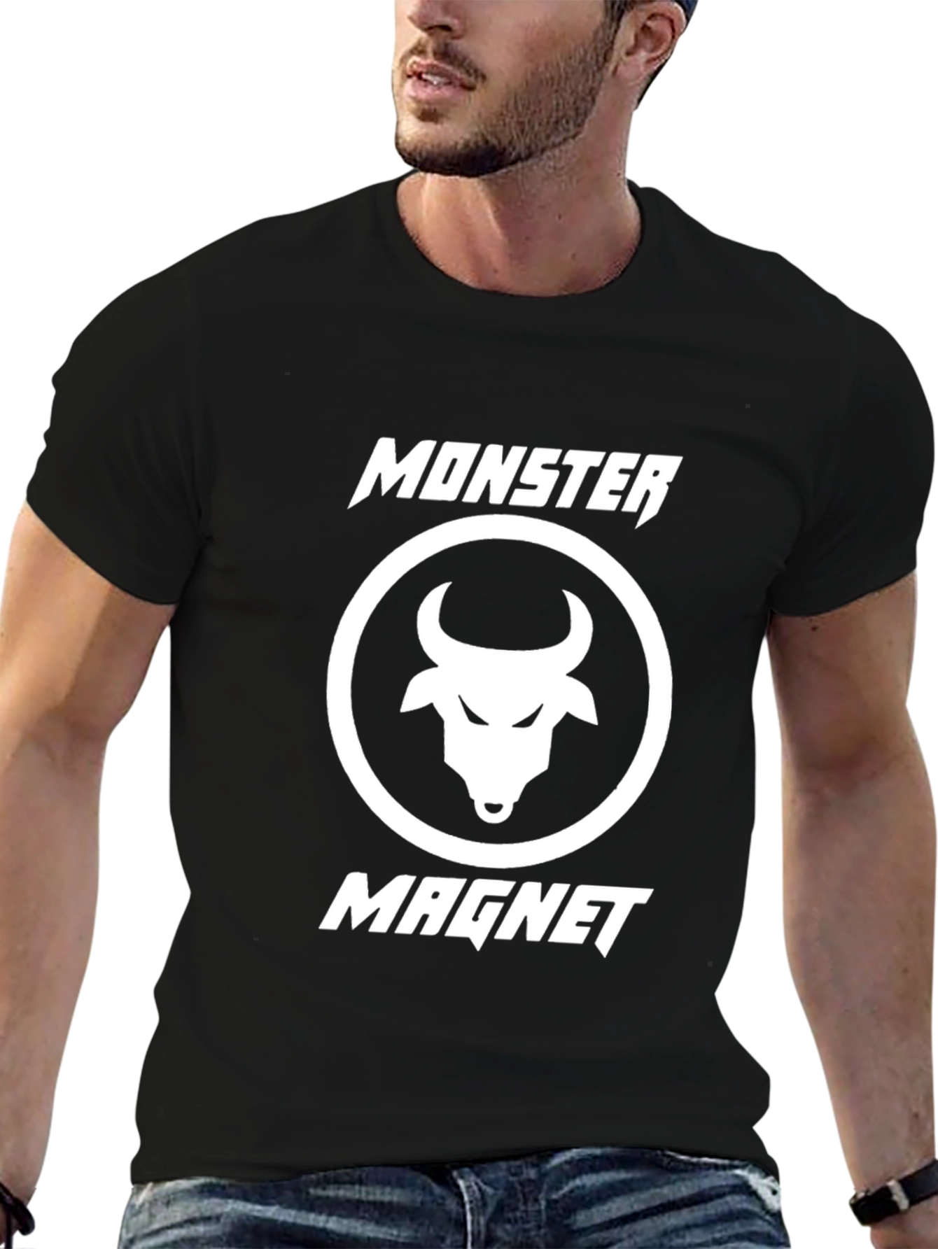 Monster Magnet Graphic T-Shirt - Black