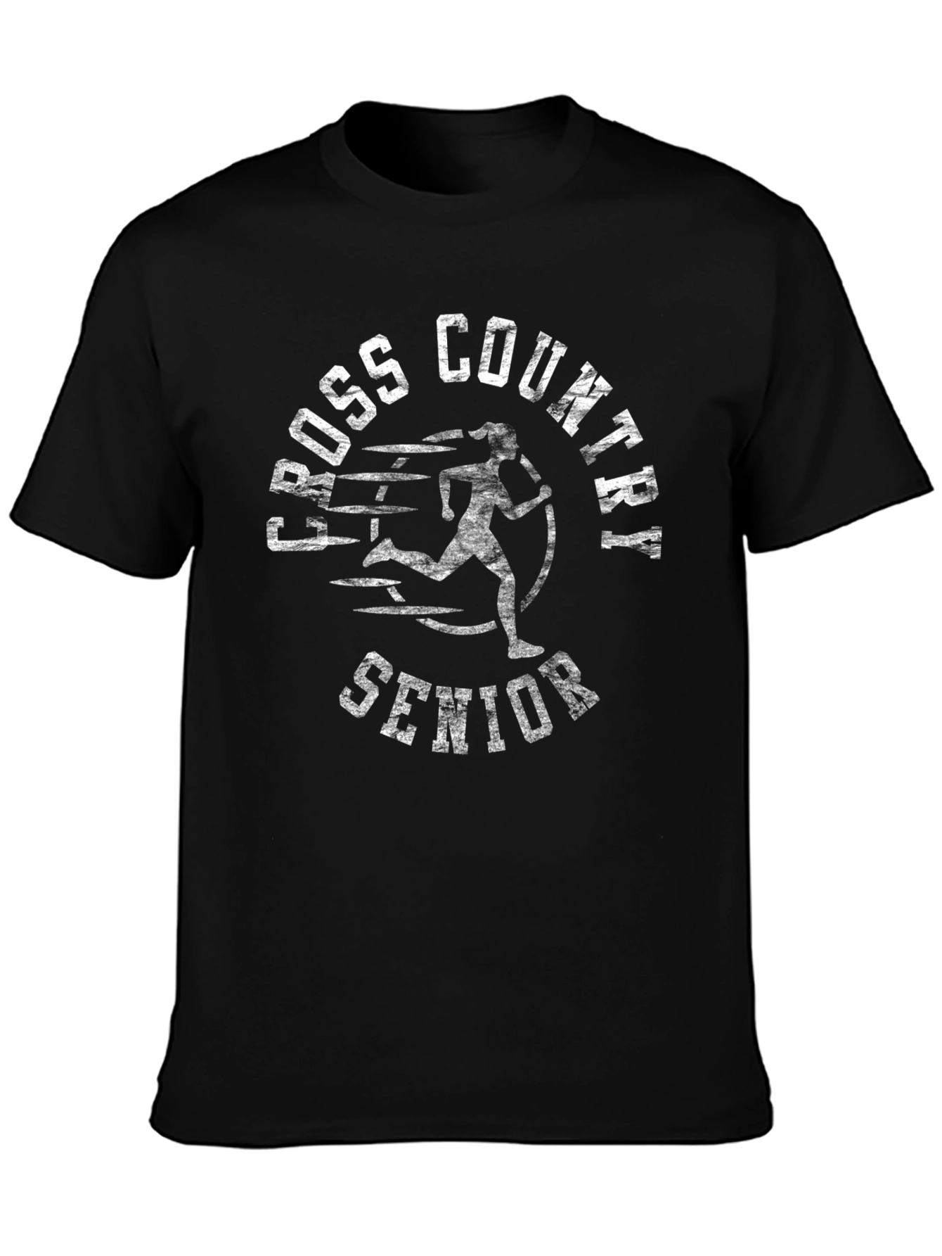 Cross Country Senior Black T-Shirt