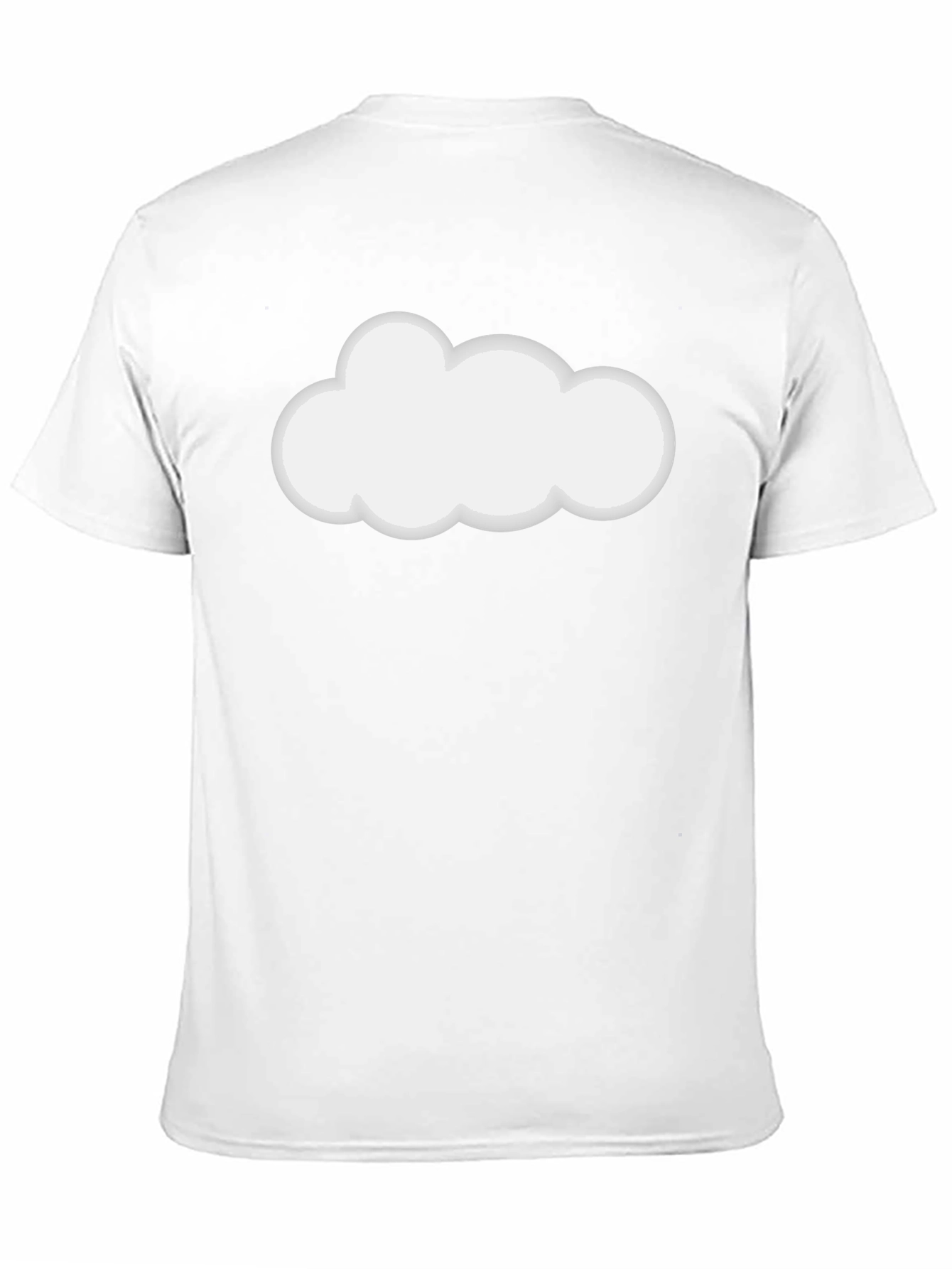 Cloud Graphic Black T-Shirt