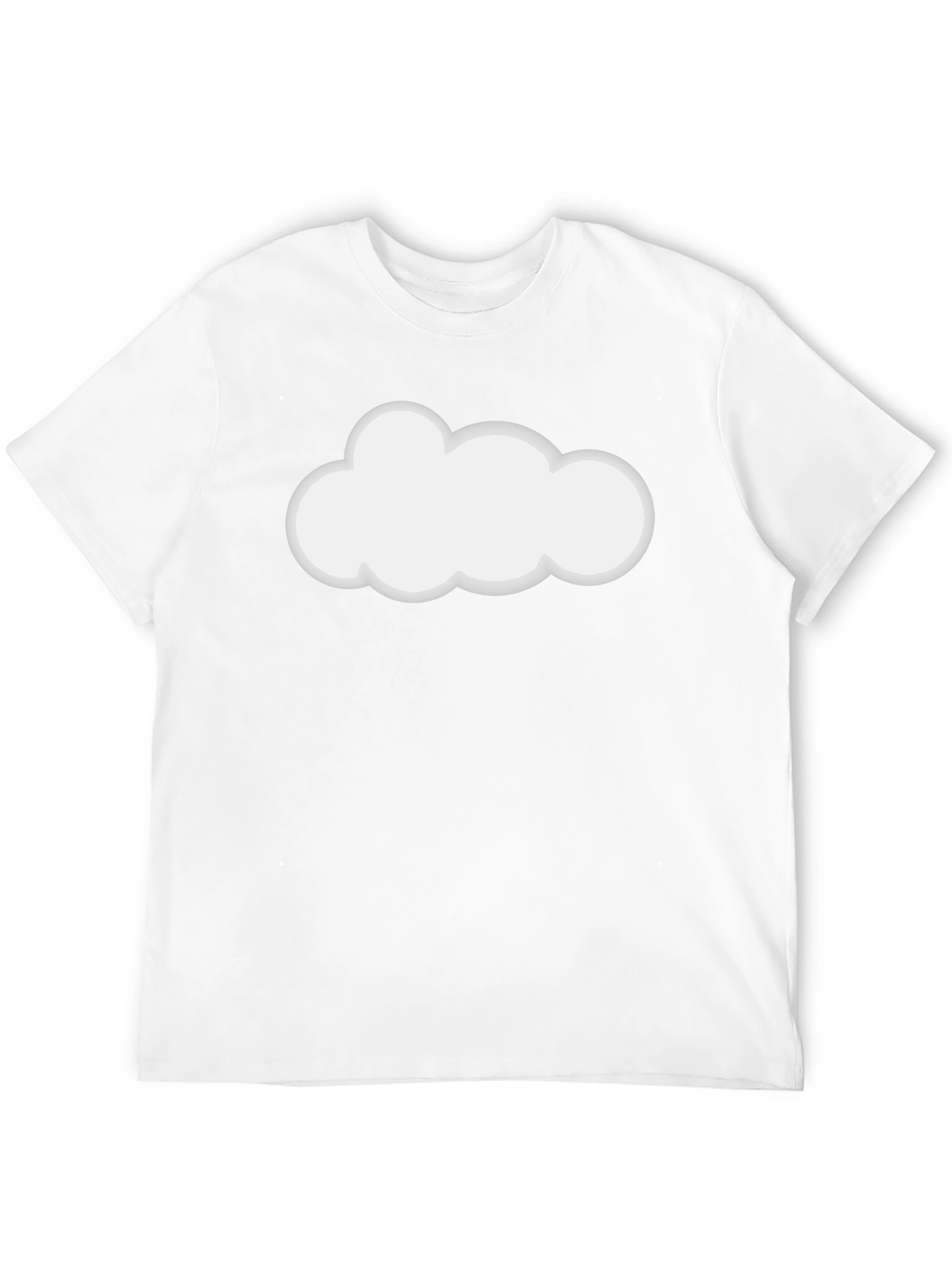 Cloud Graphic Black T-Shirt