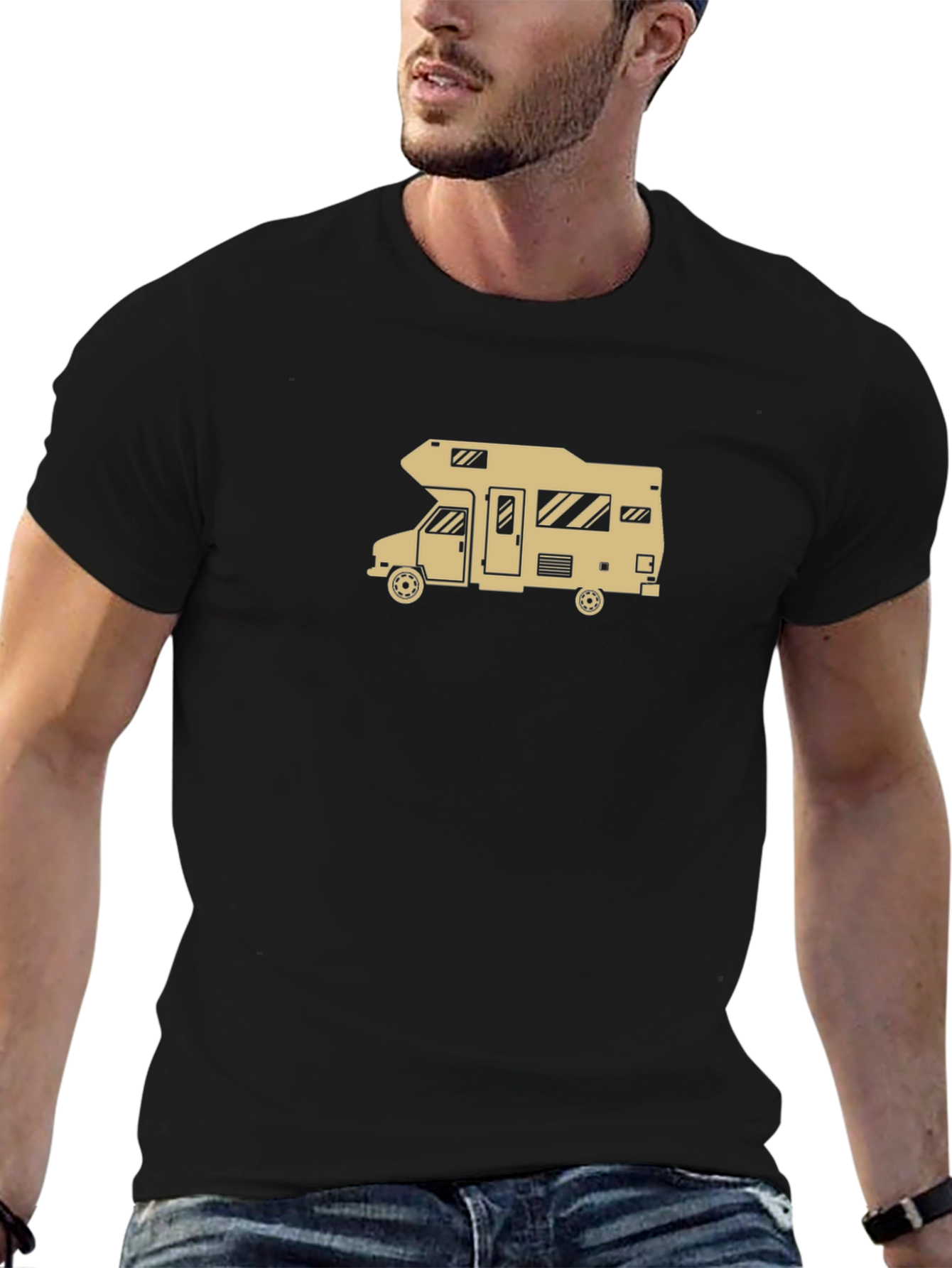 RV Camper Graphic Tee - Adventure Ready Shirt