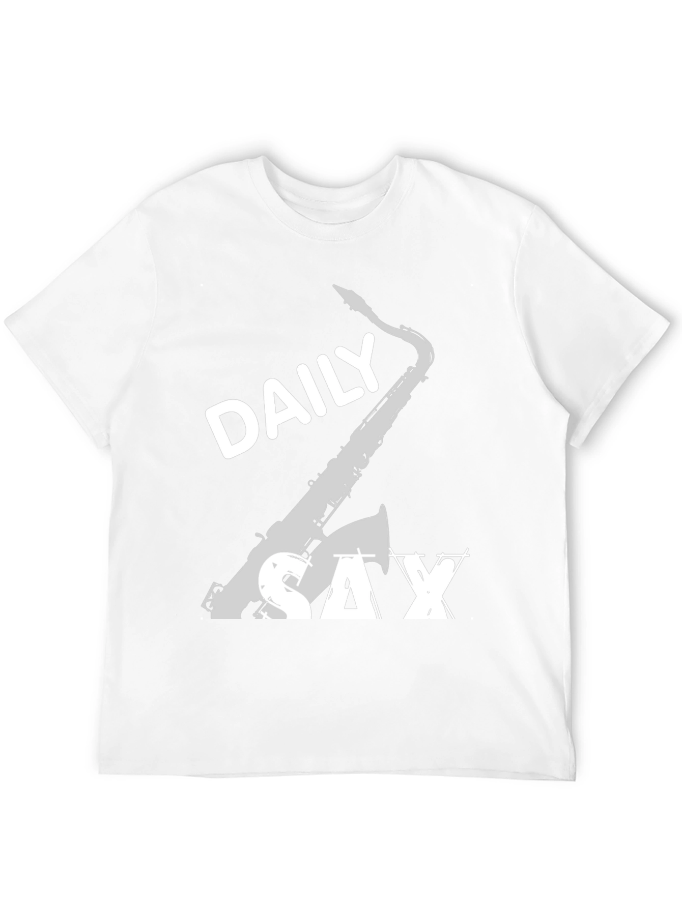 Daily Sax T-Shirt - Cool Music Lover Tee