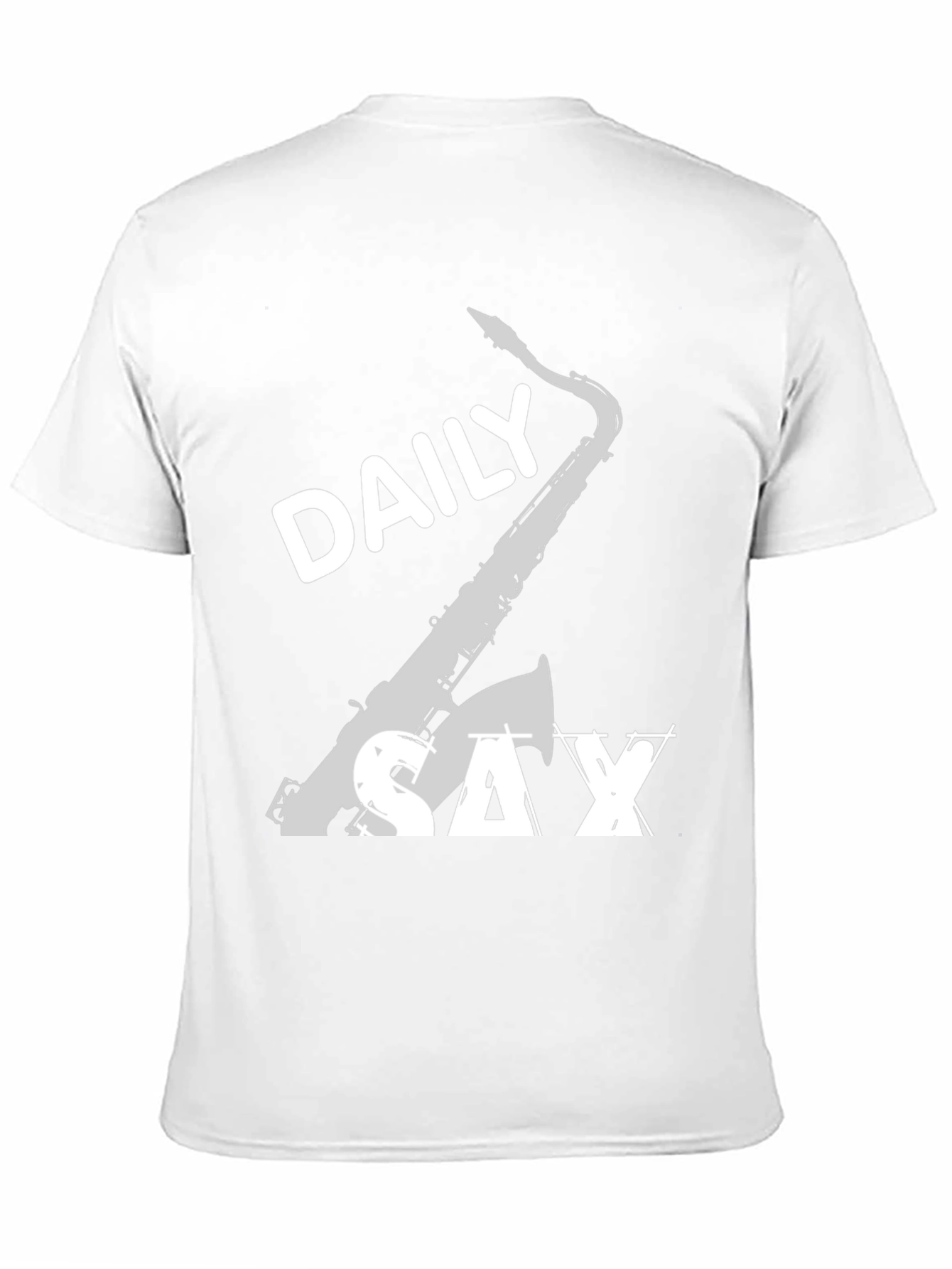 Daily Sax T-Shirt - Cool Music Lover Tee