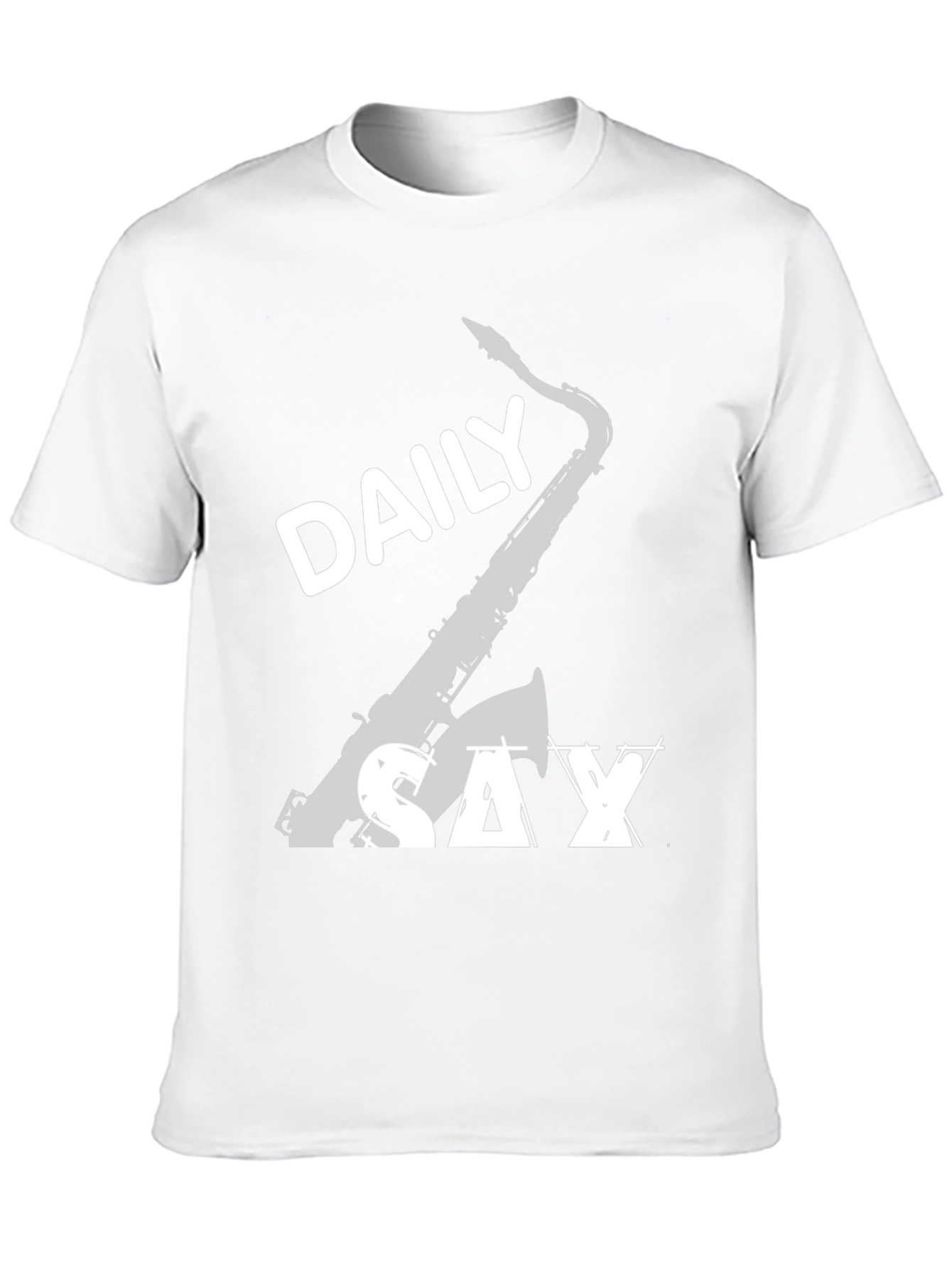 Daily Sax T-Shirt - Cool Music Lover Tee