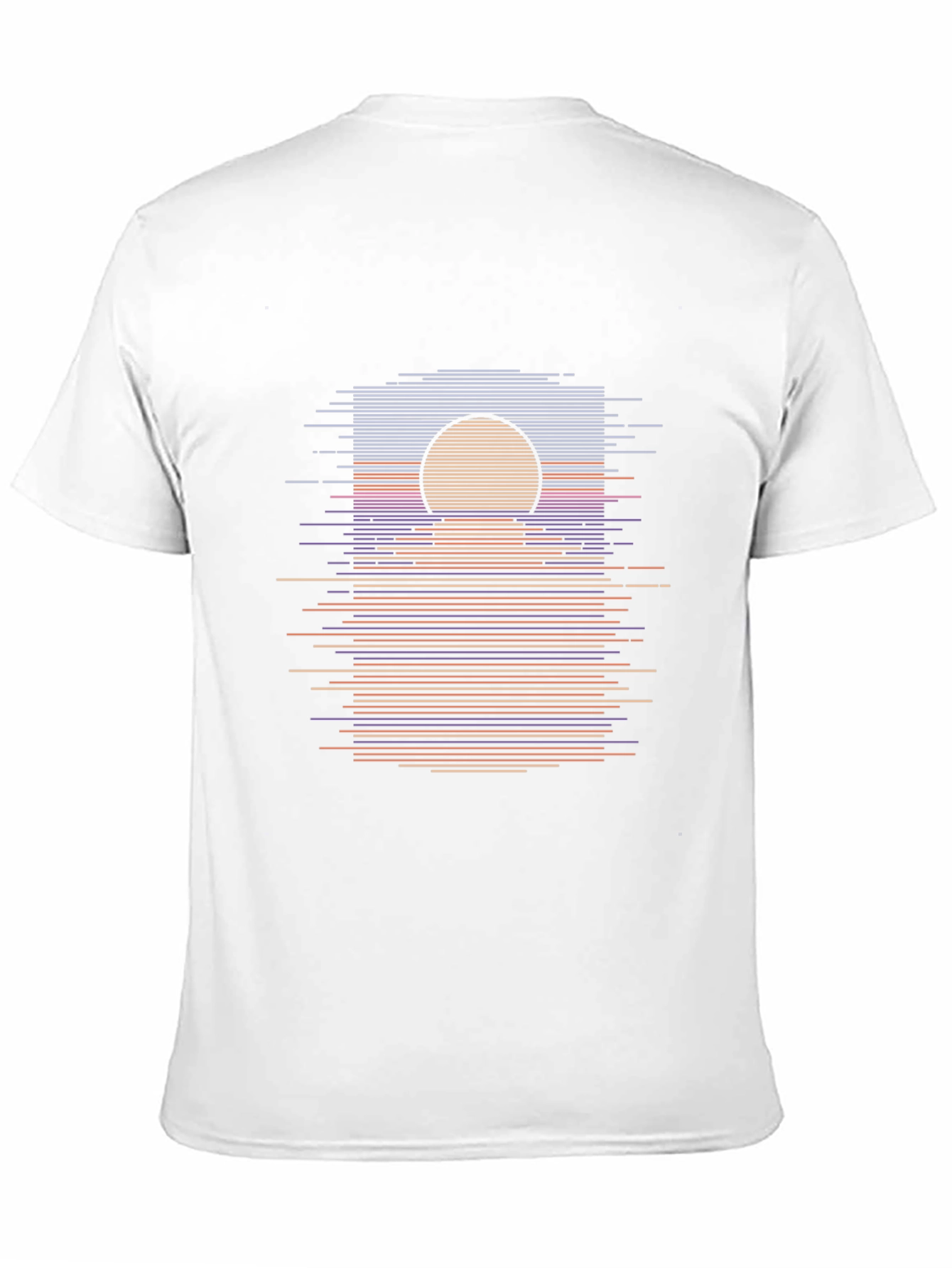Retro Sunset Graphic Tee - Modern Horizon T-Shirt