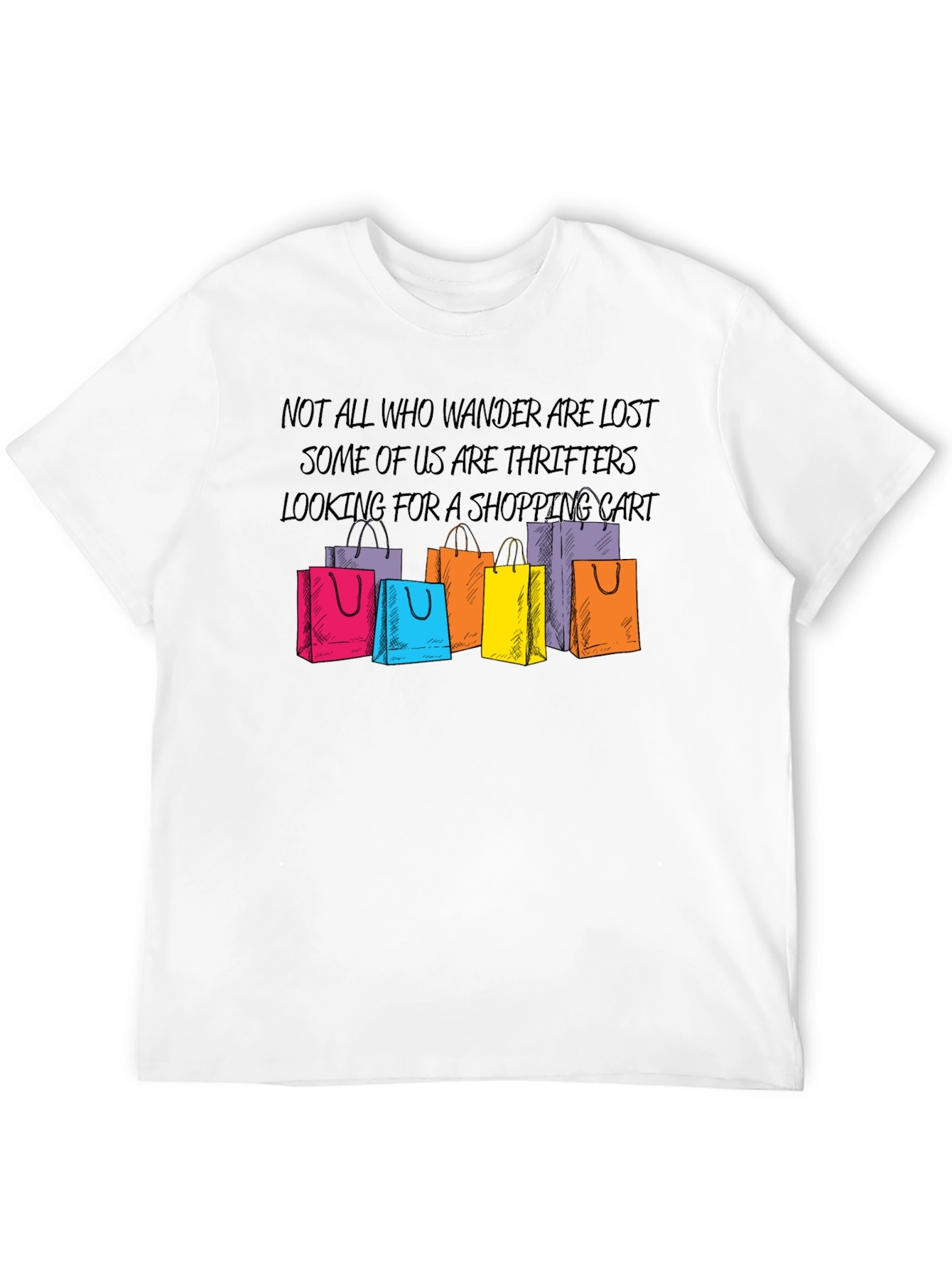 Thrifter Shopping Cart Graphic Tee